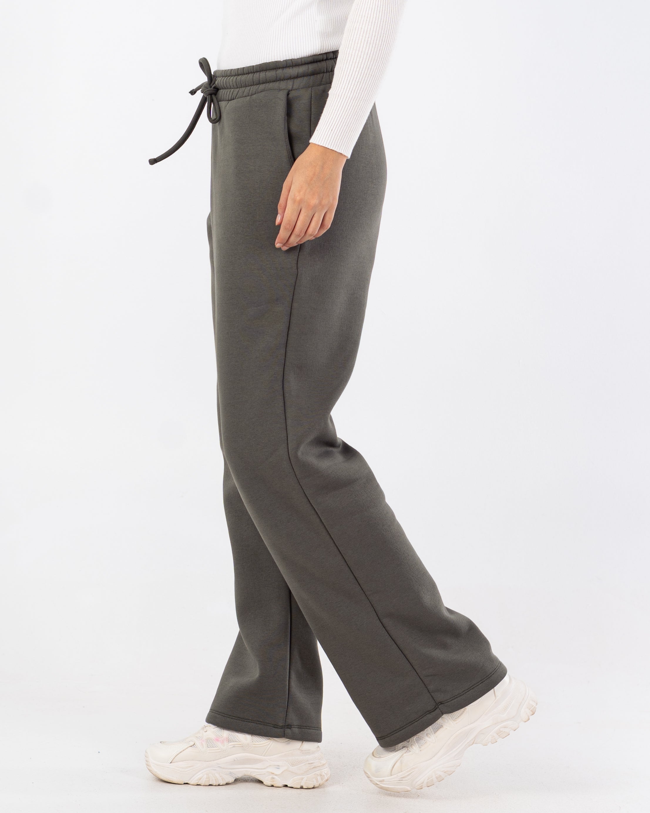 بنطلون ميلتون - خصر مطاطي (مع رباط)