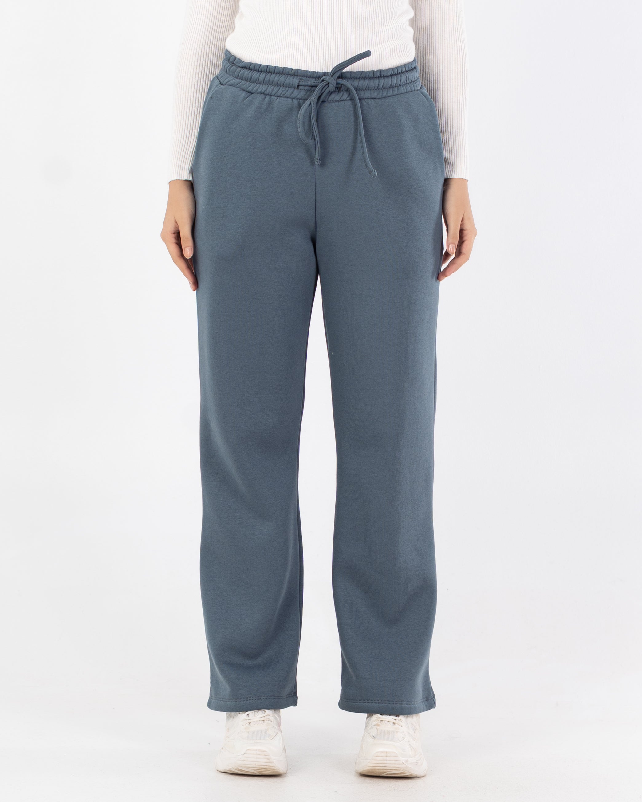 بنطلون ميلتون - خصر مطاطي (مع رباط)