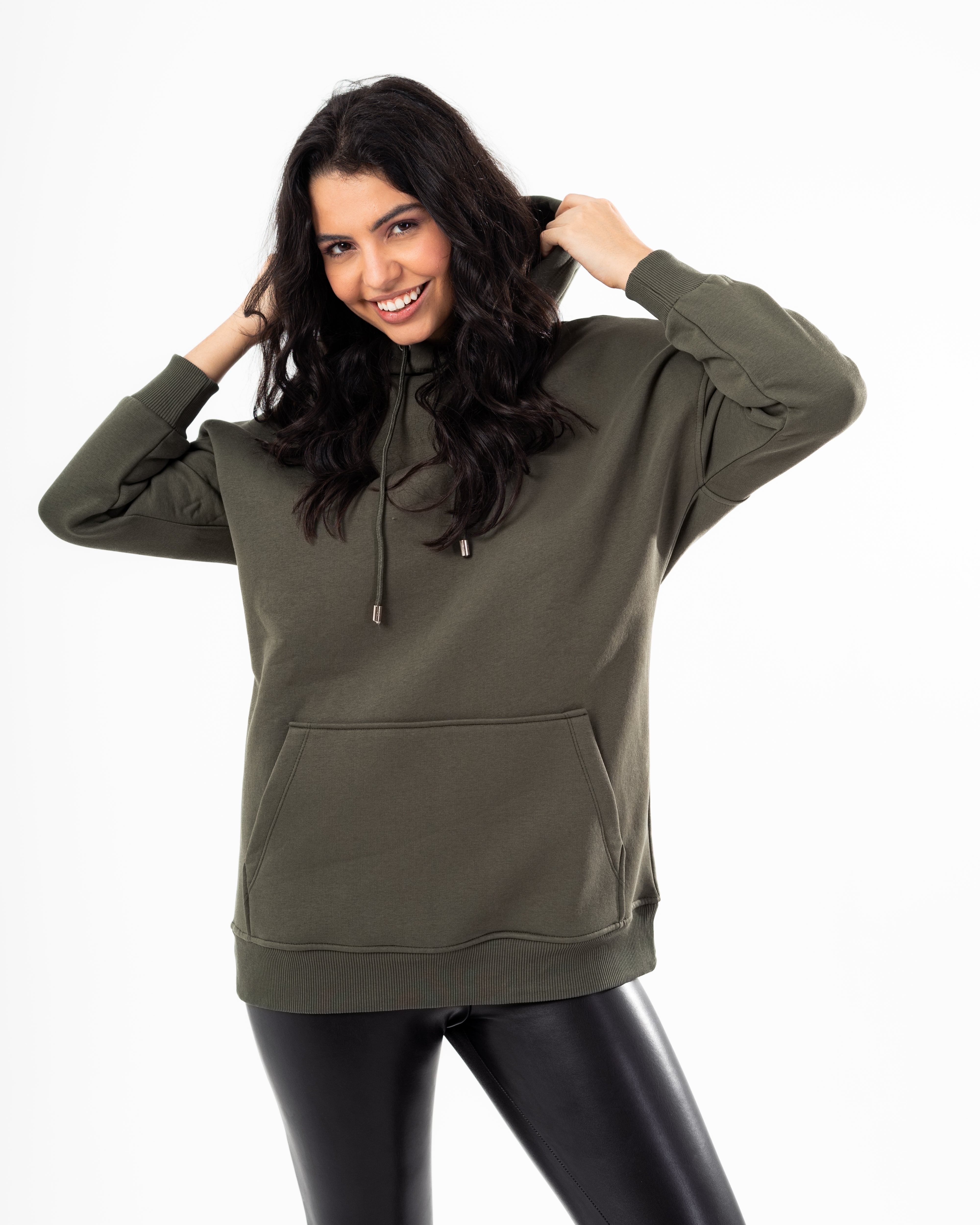 Sweatshirt - Plain (Hooded)