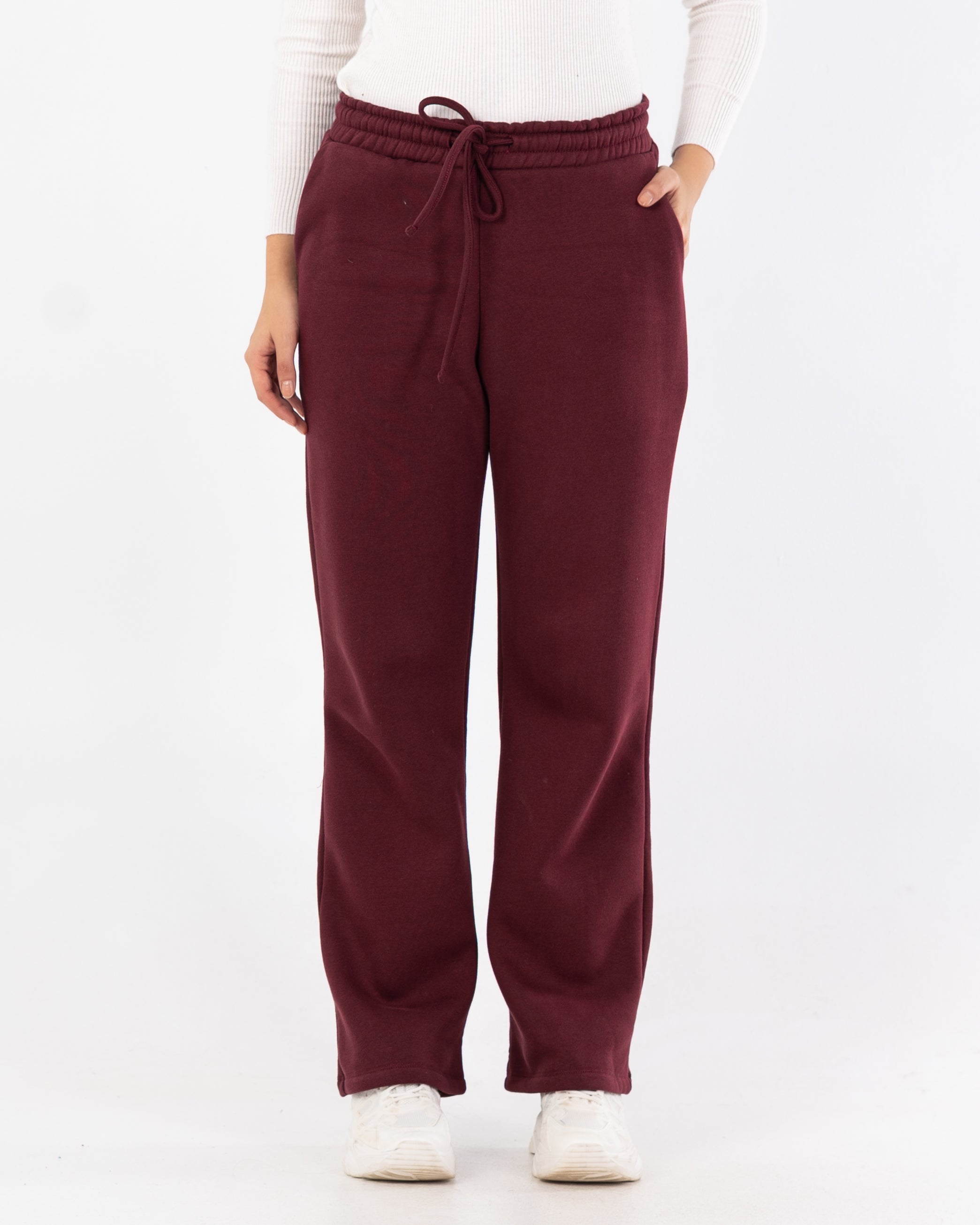 بنطلون ميلتون - خصر مطاطي (مع رباط)