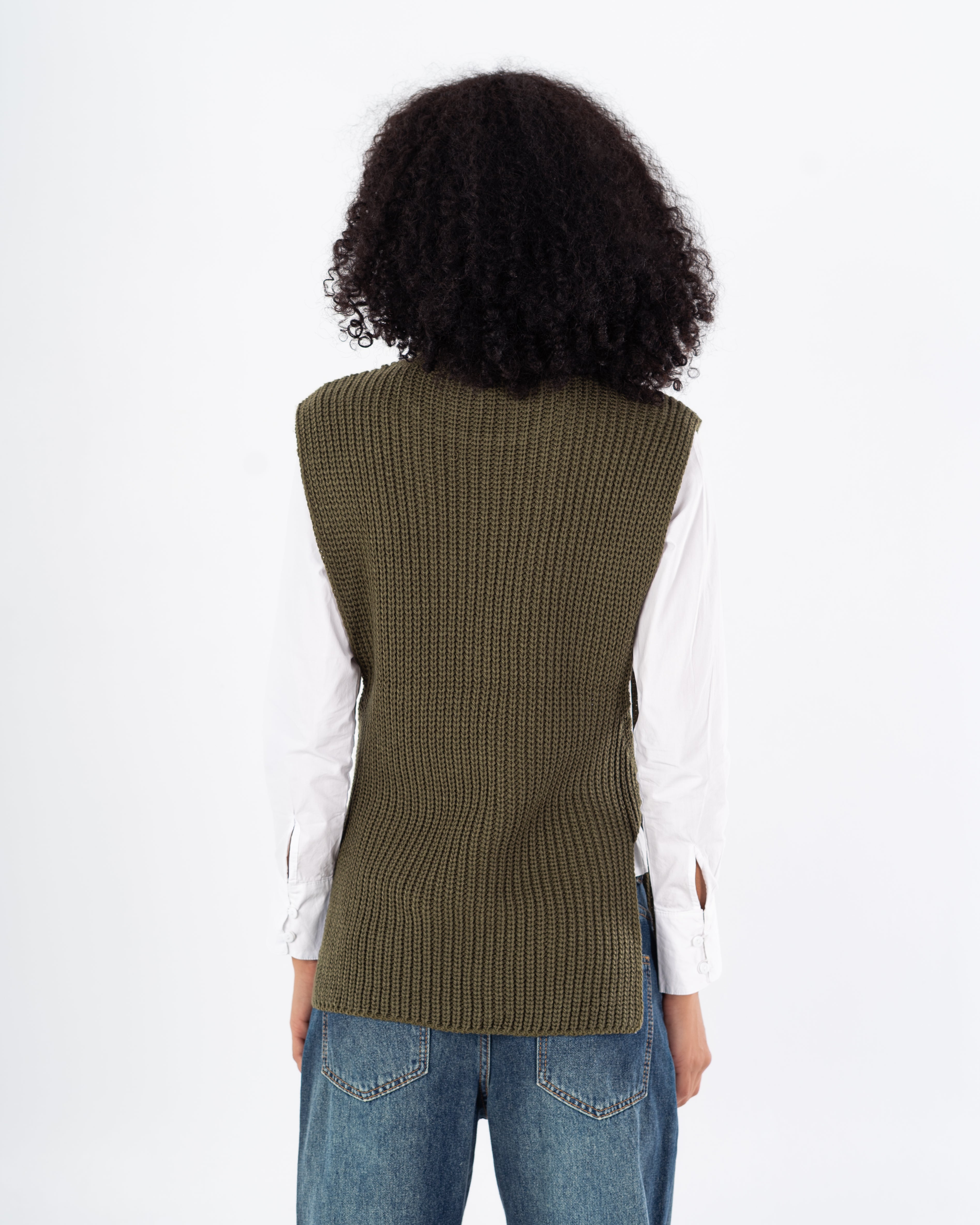 سترة عادية – مفتوحة من الجانب (مع حزام)