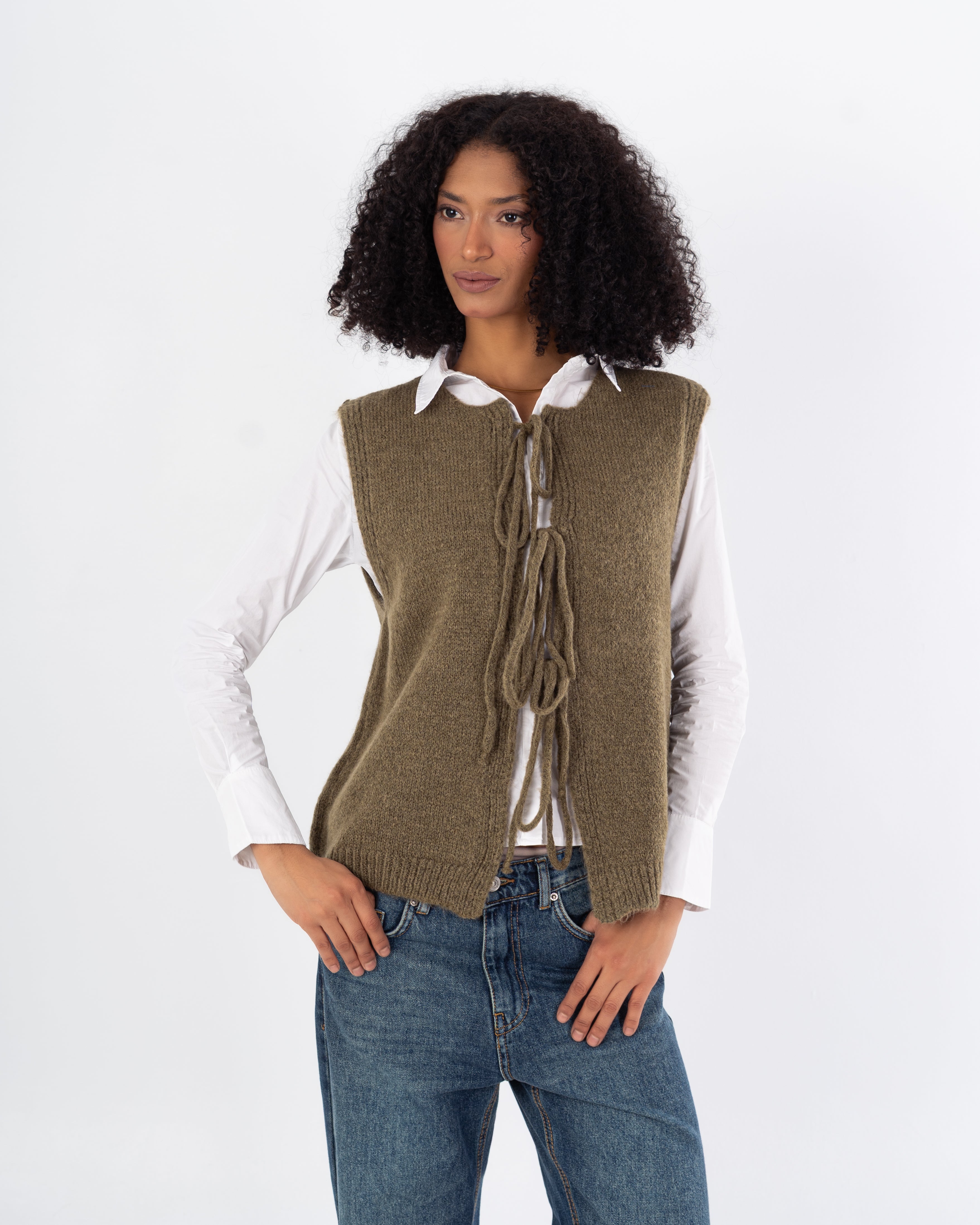 صدرية مفتوحة – ربطة صدر (عادية)