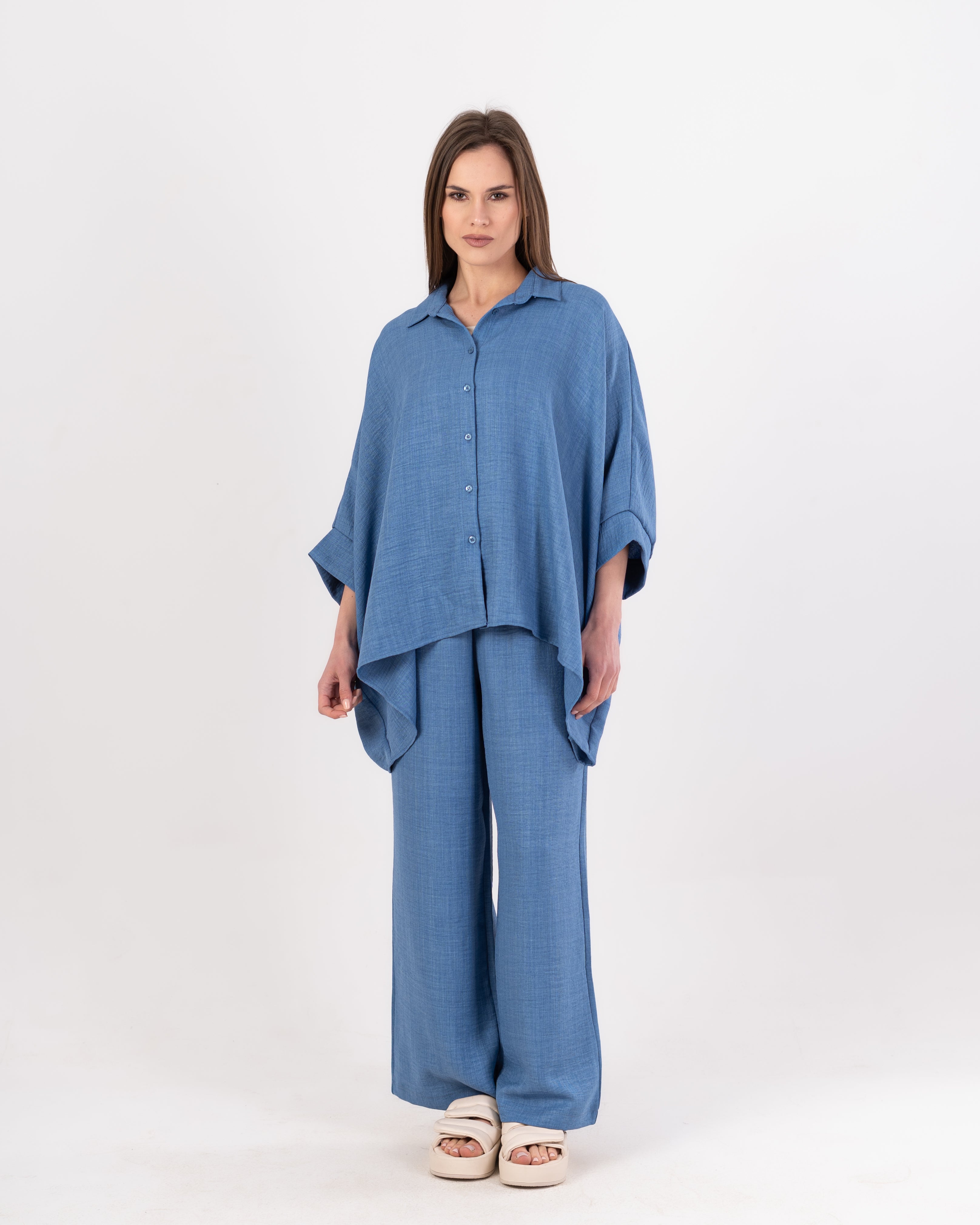 shirt - Wide linen