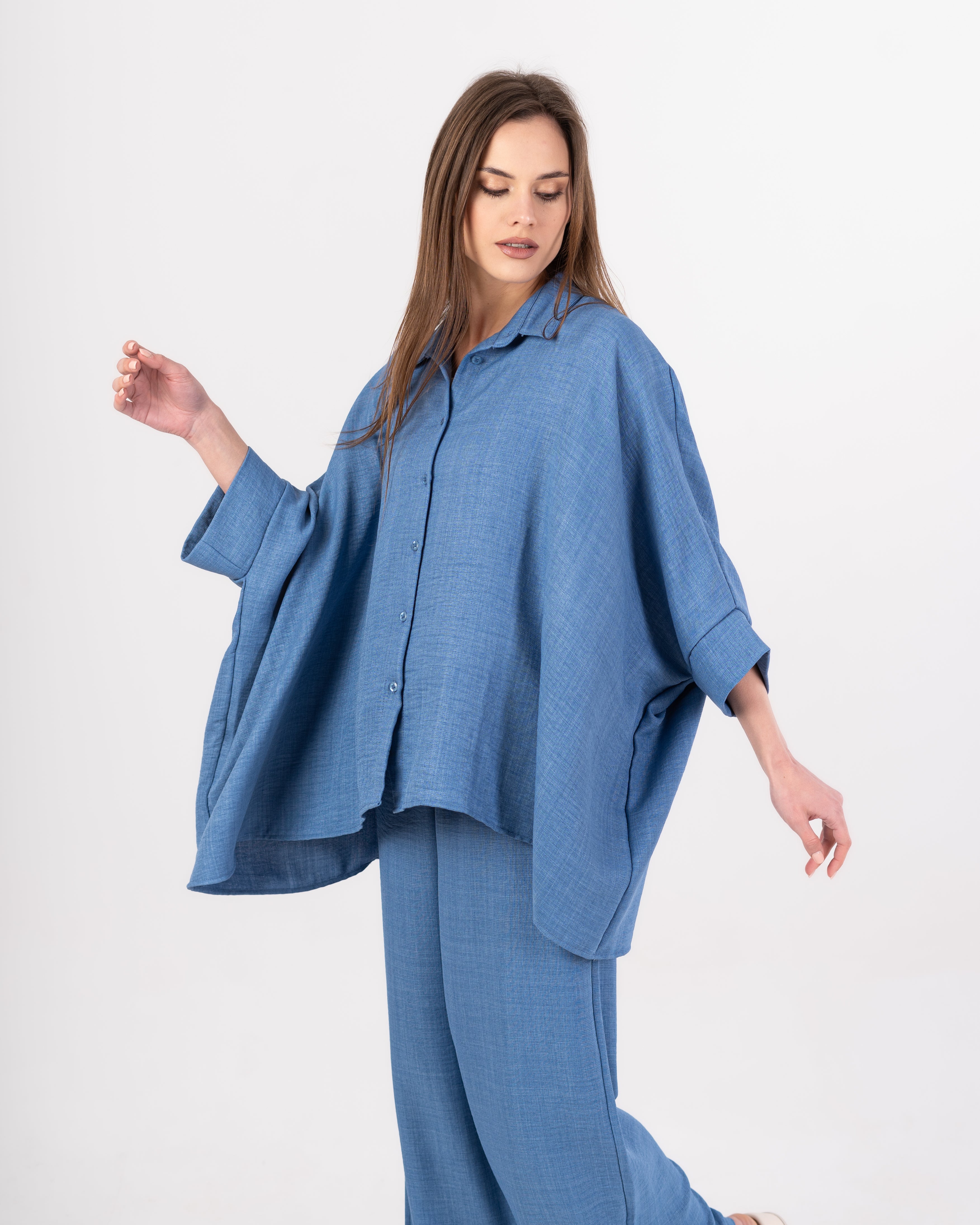 shirt - Wide linen