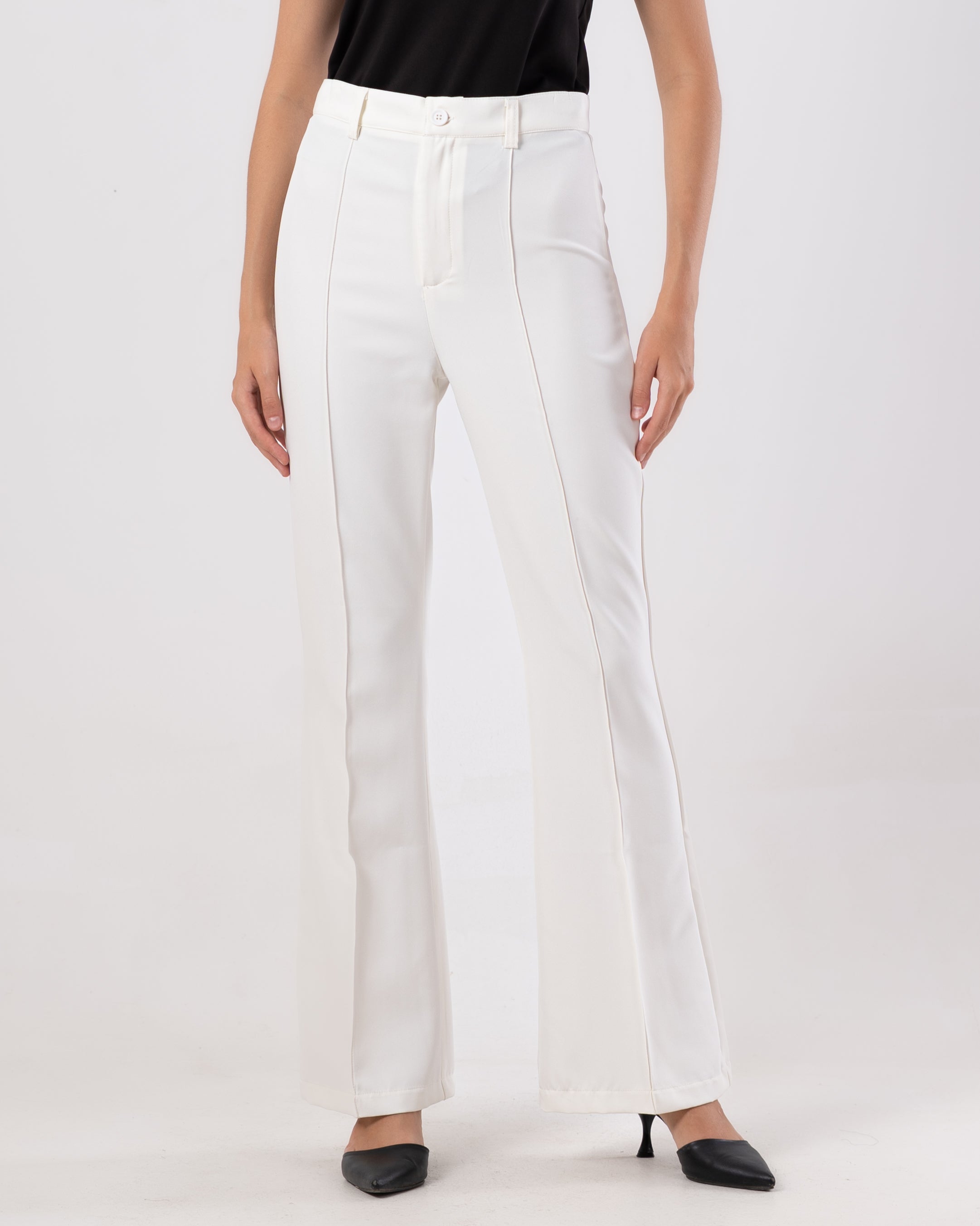 Center-Pleat Classic Pants