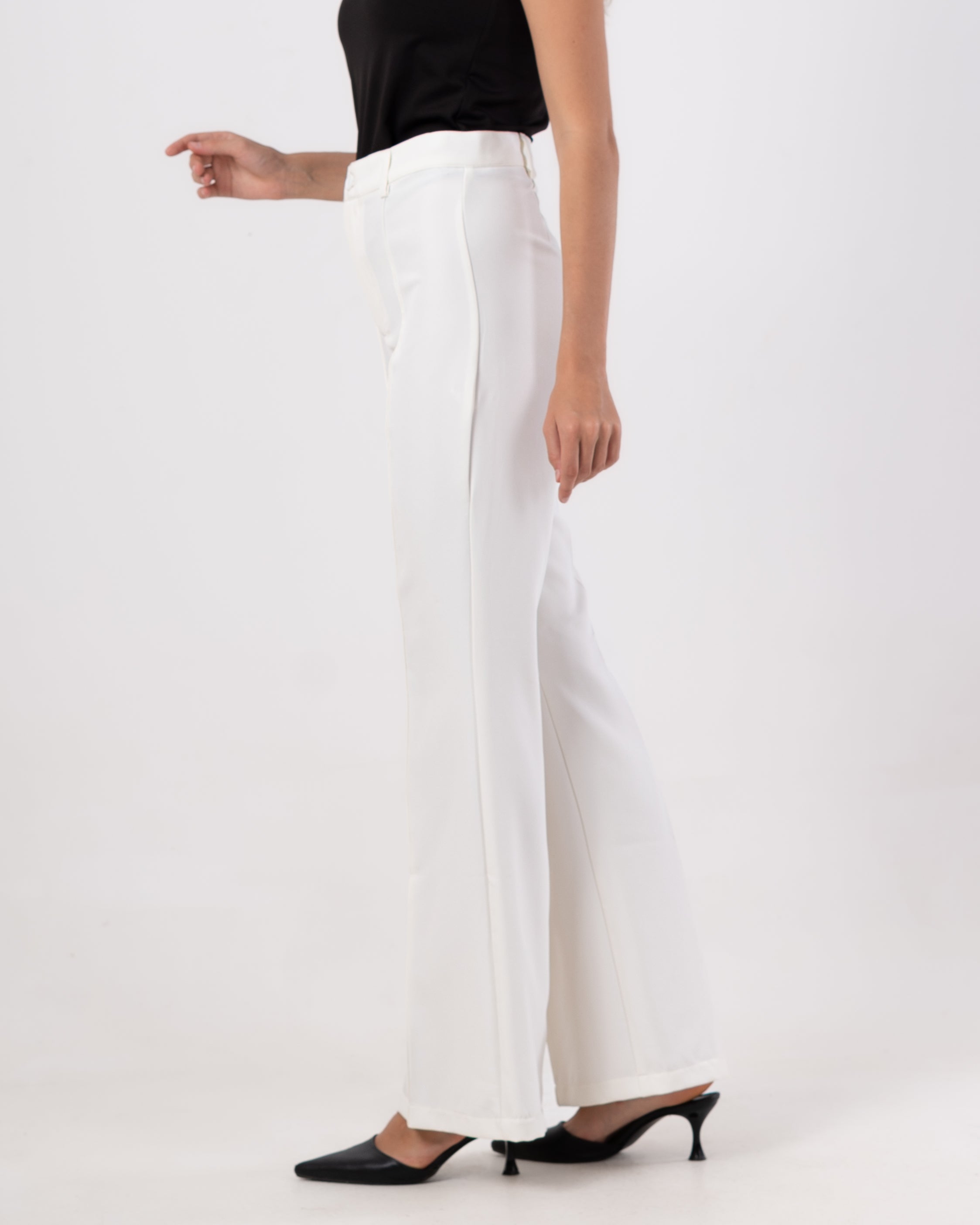Center-Pleat Classic Pants