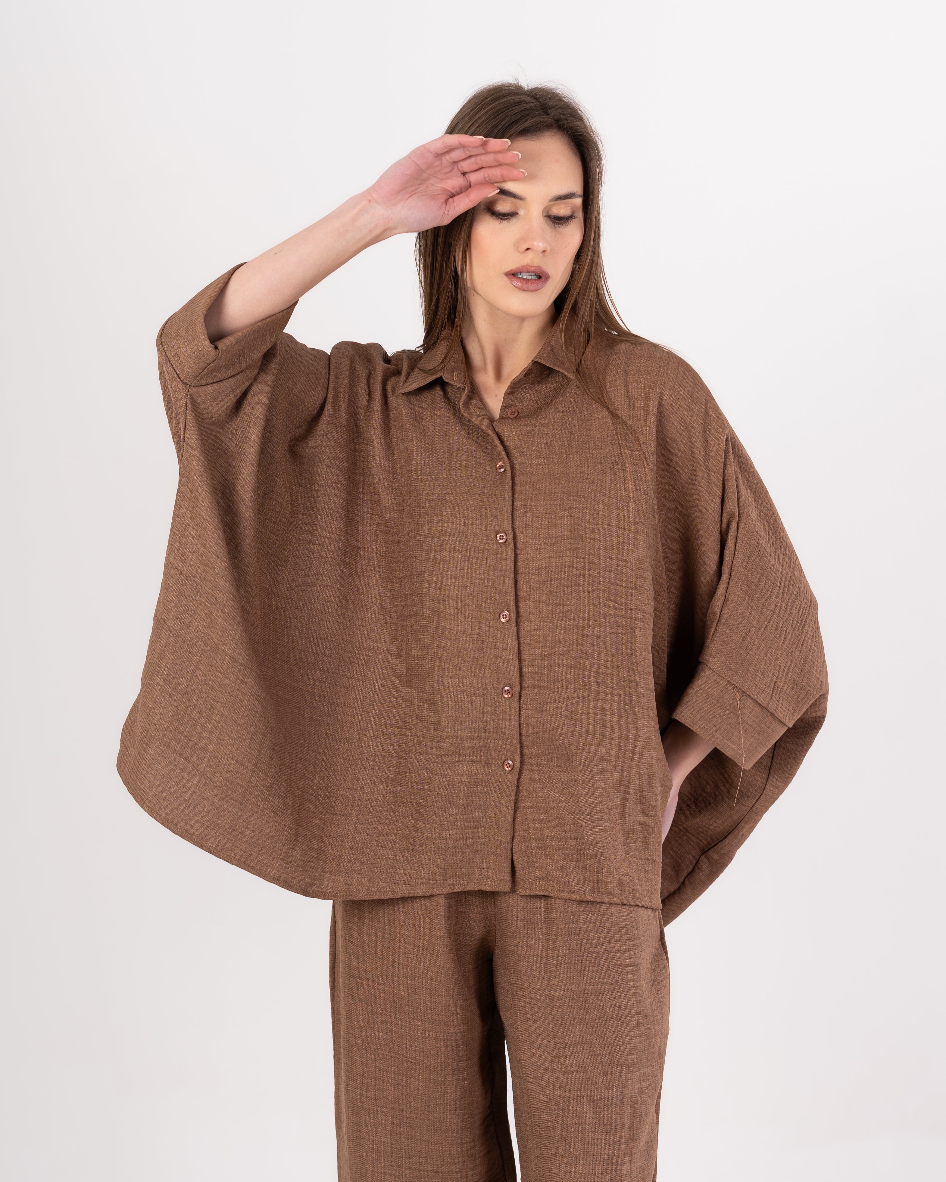 shirt - Wide linen