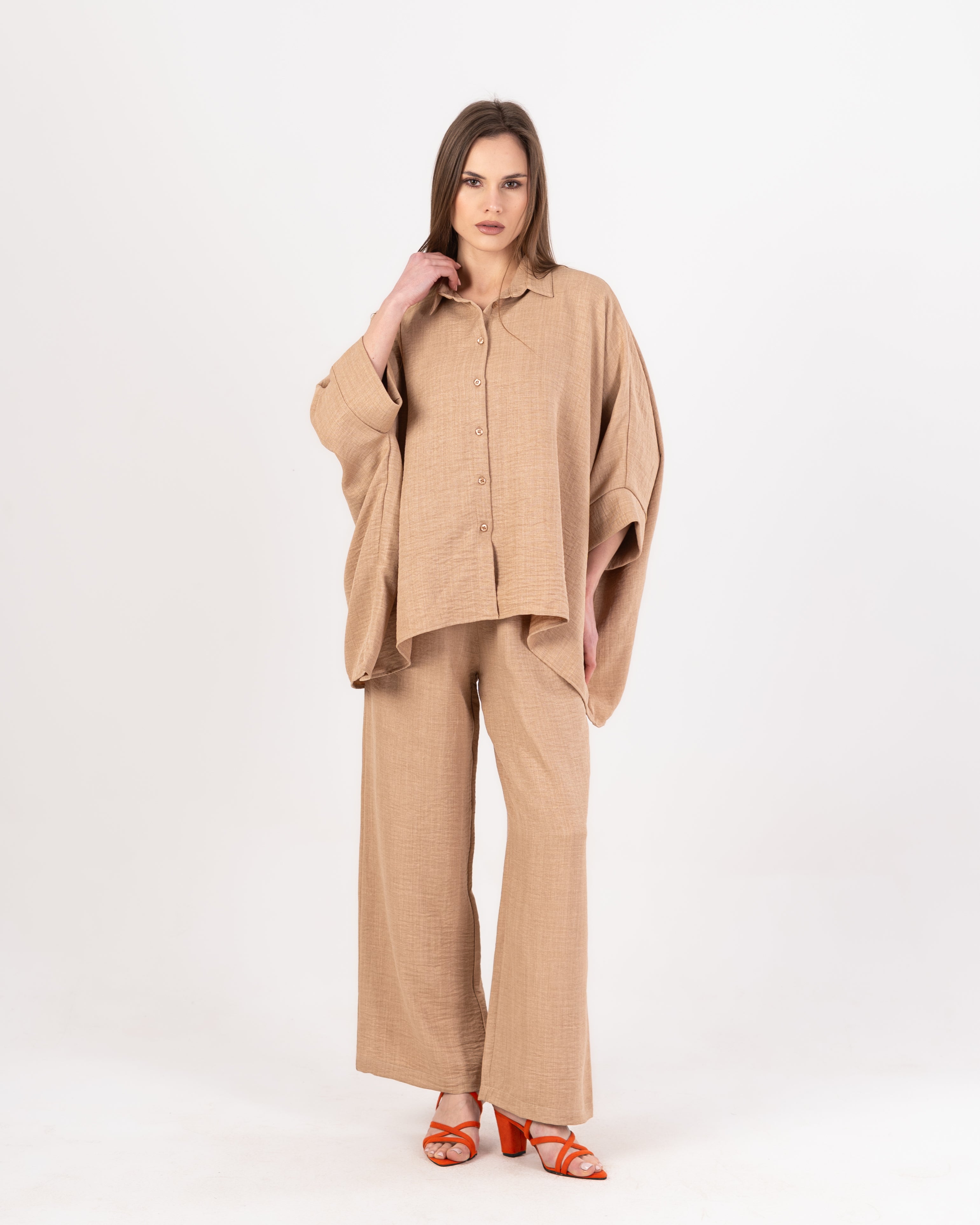 shirt - Wide linen