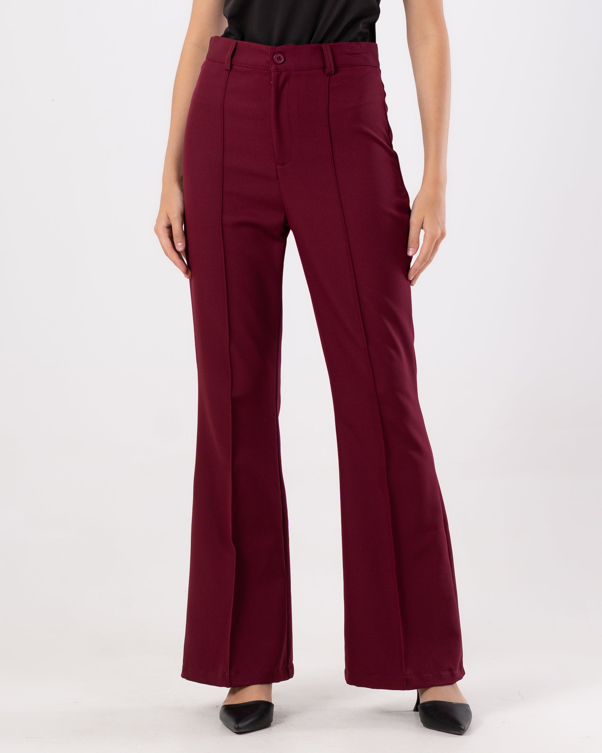 Center-Pleat Classic Pants