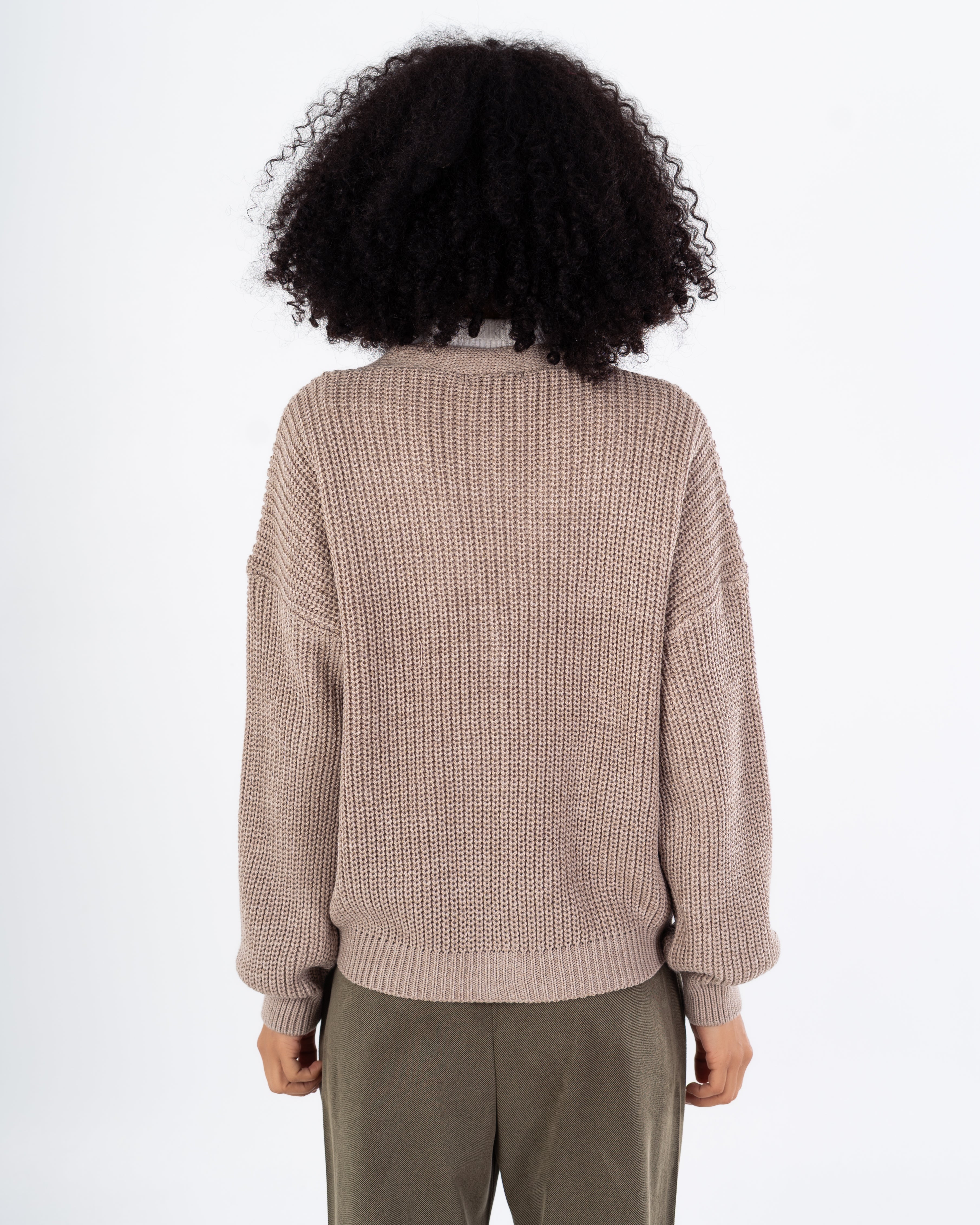 كارديجان واسع الرقبة – (4 أزرار)