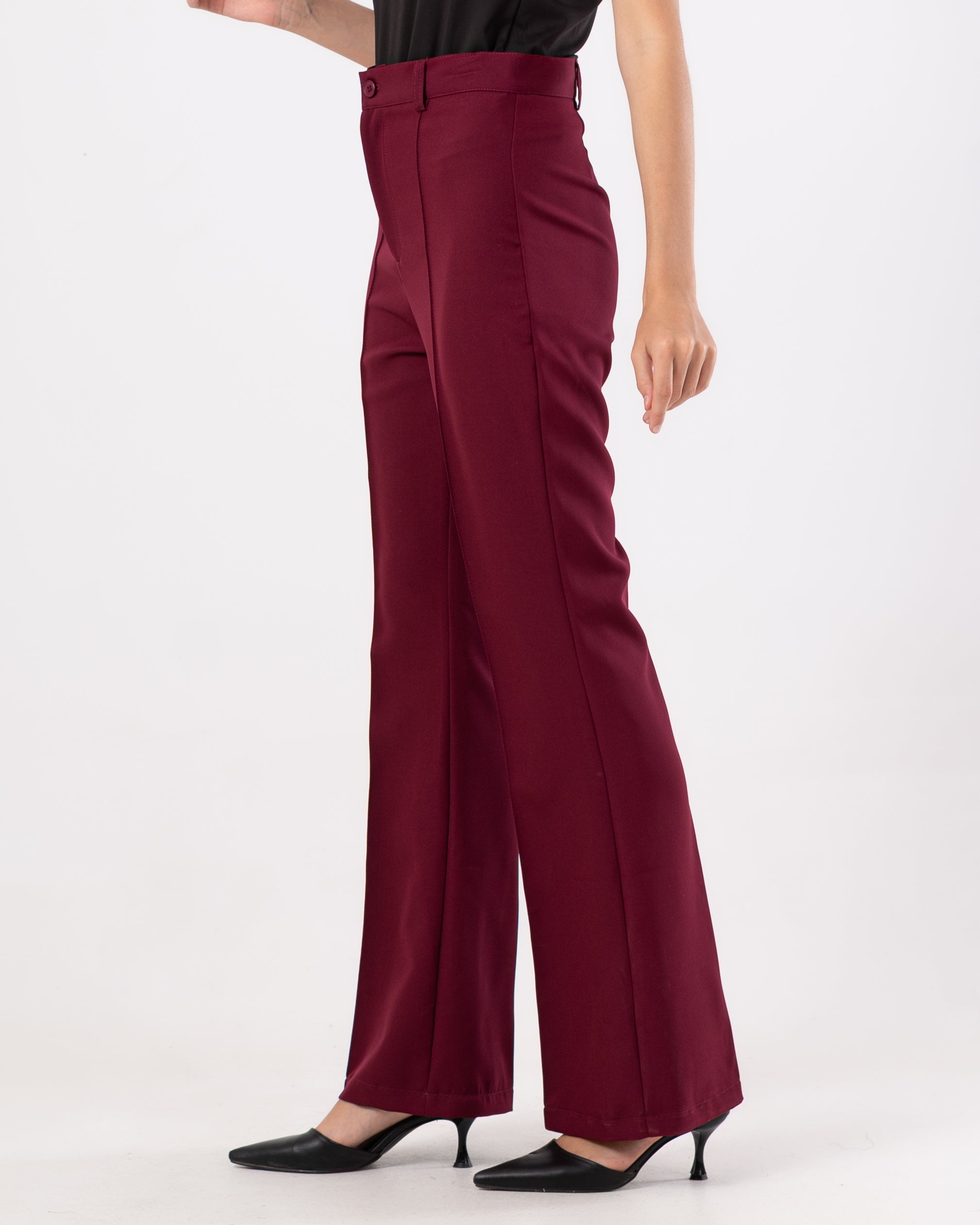 Center-Pleat Classic Pants