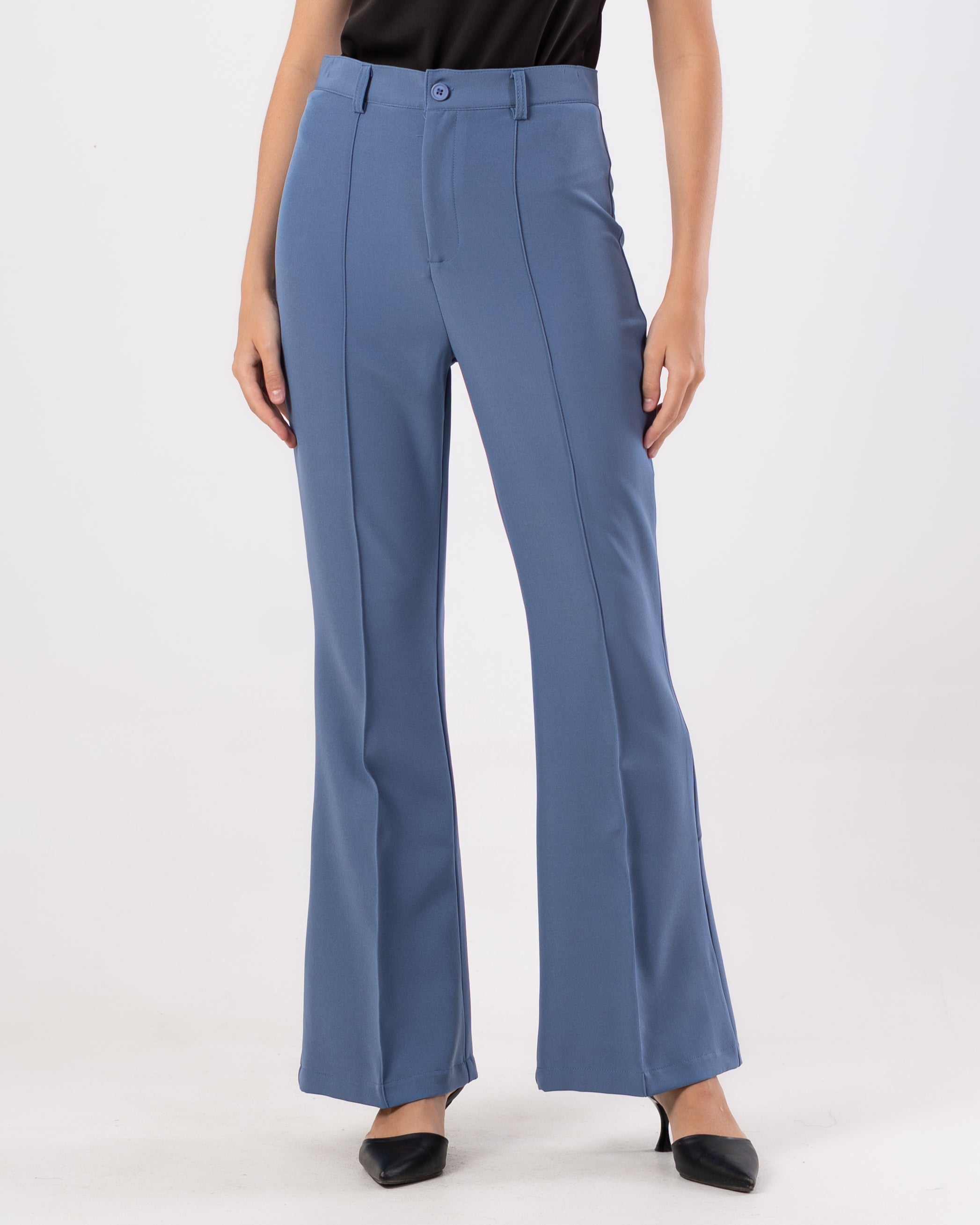 Center-Pleat Classic Pants