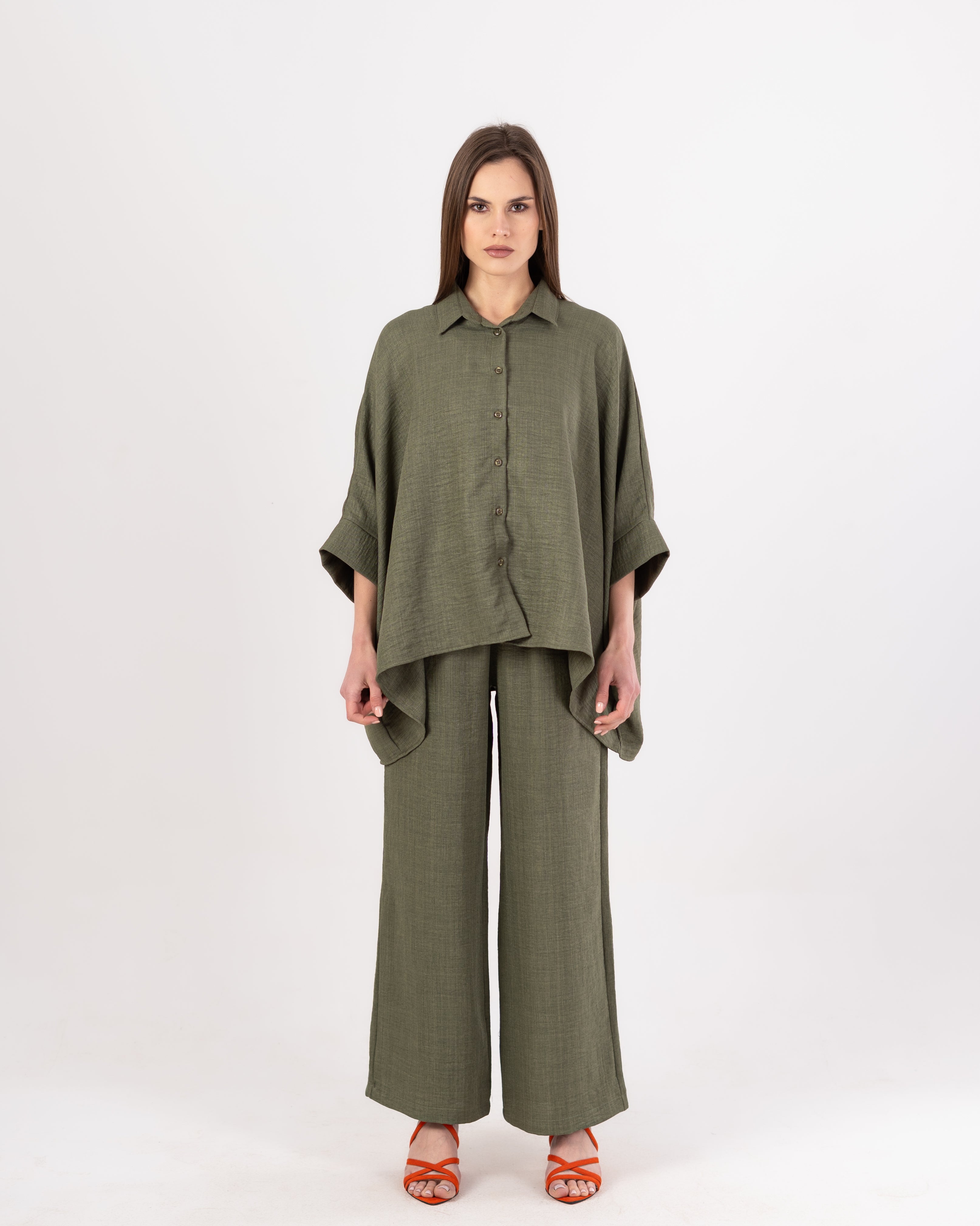 shirt - Wide linen