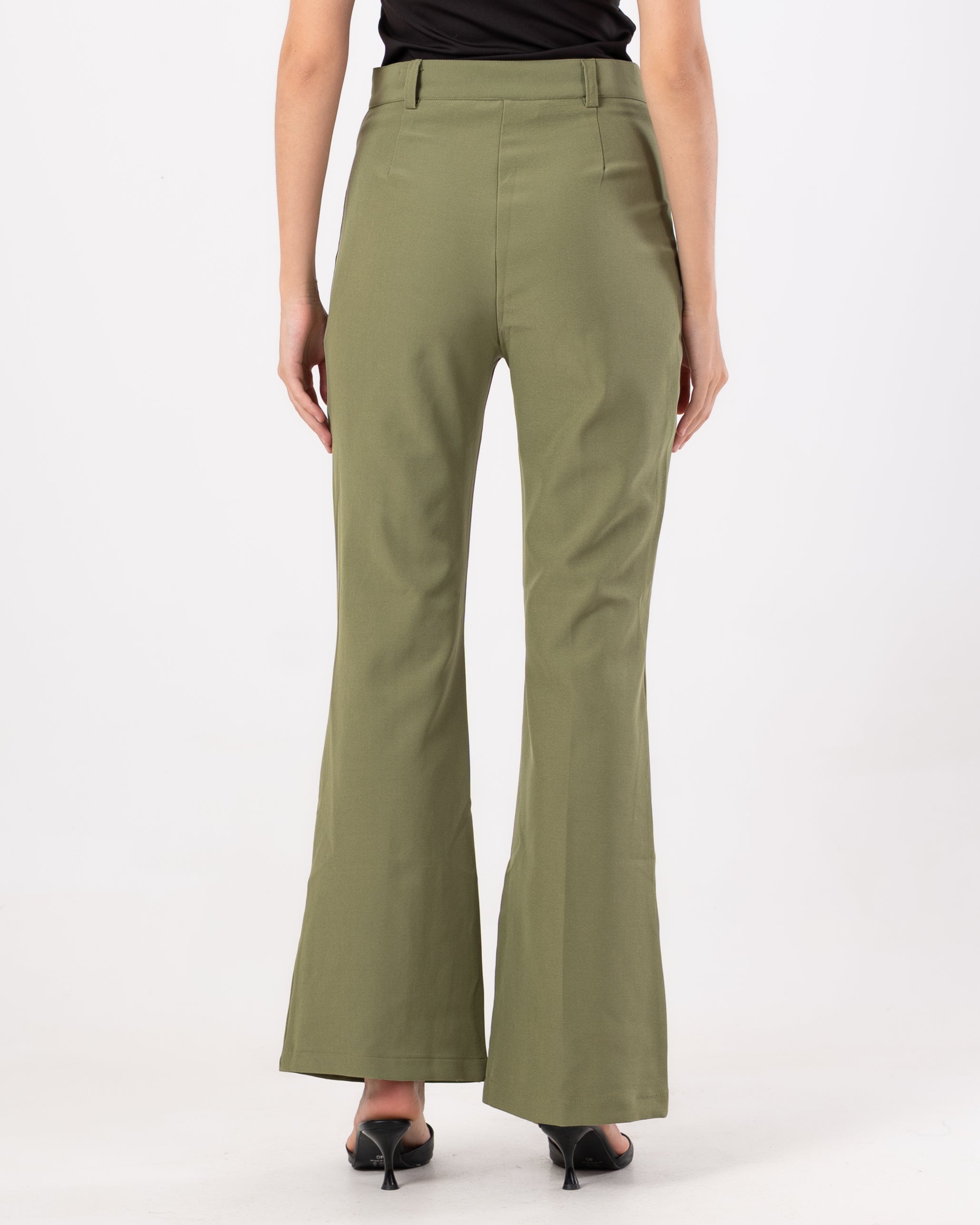 Center-Pleat Classic Pants