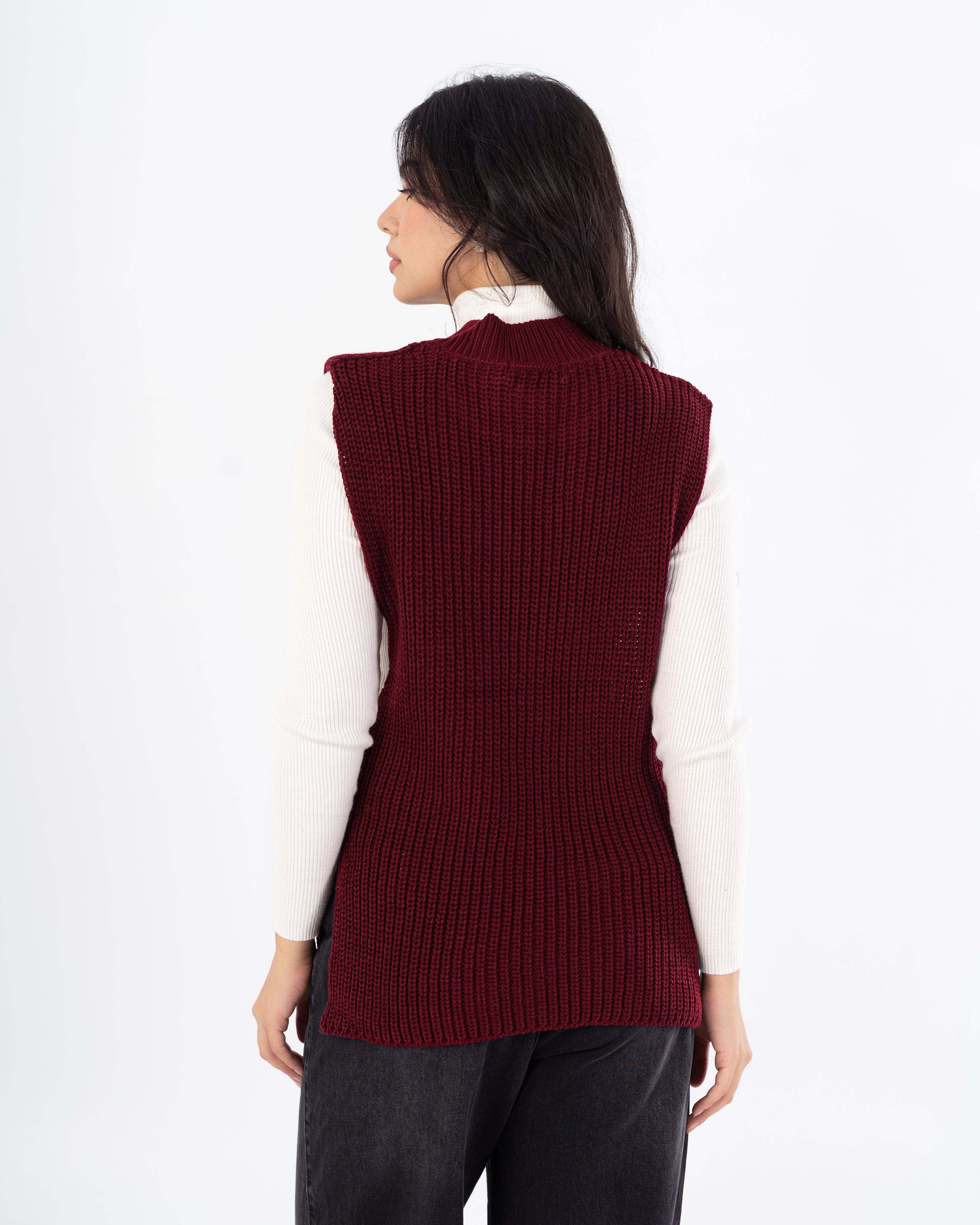 سترة عادية – مفتوحة من الجانب (مع حزام)