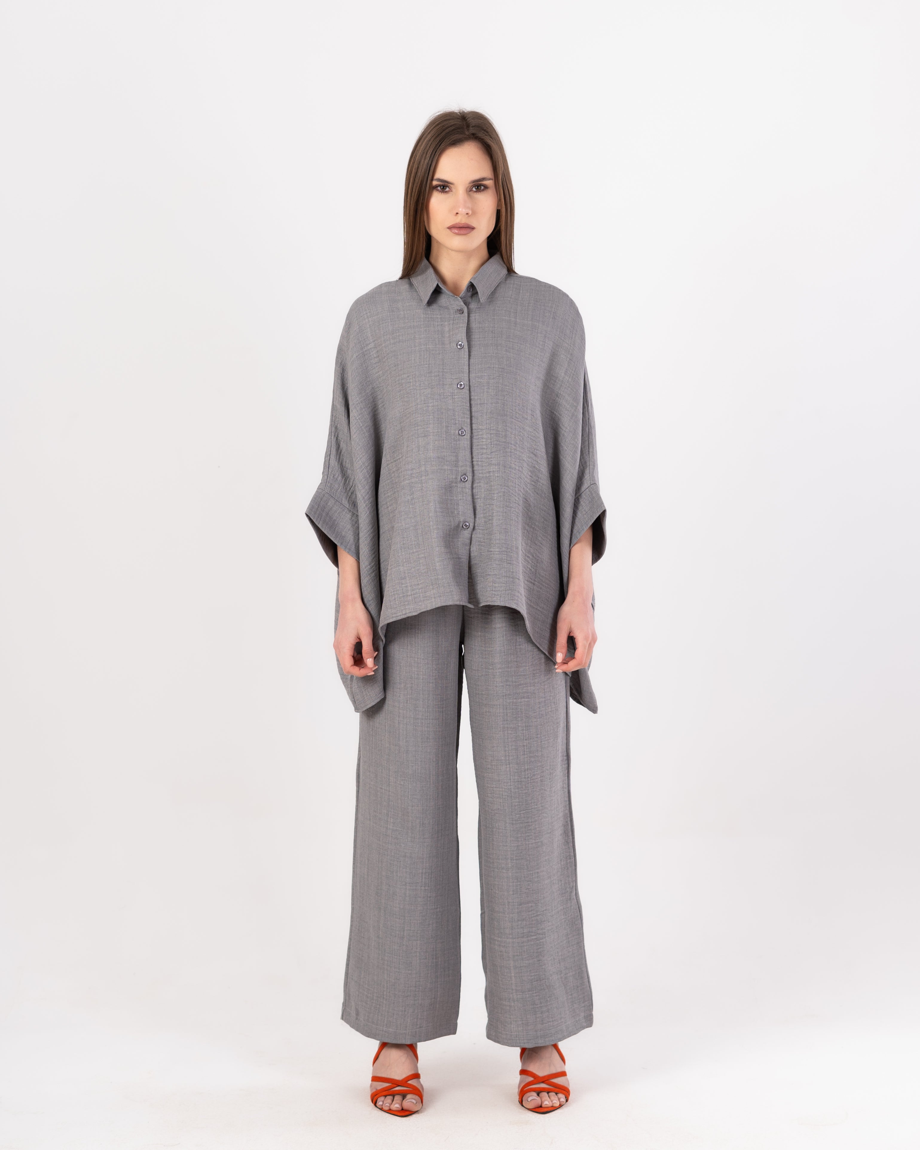 shirt - Wide linen