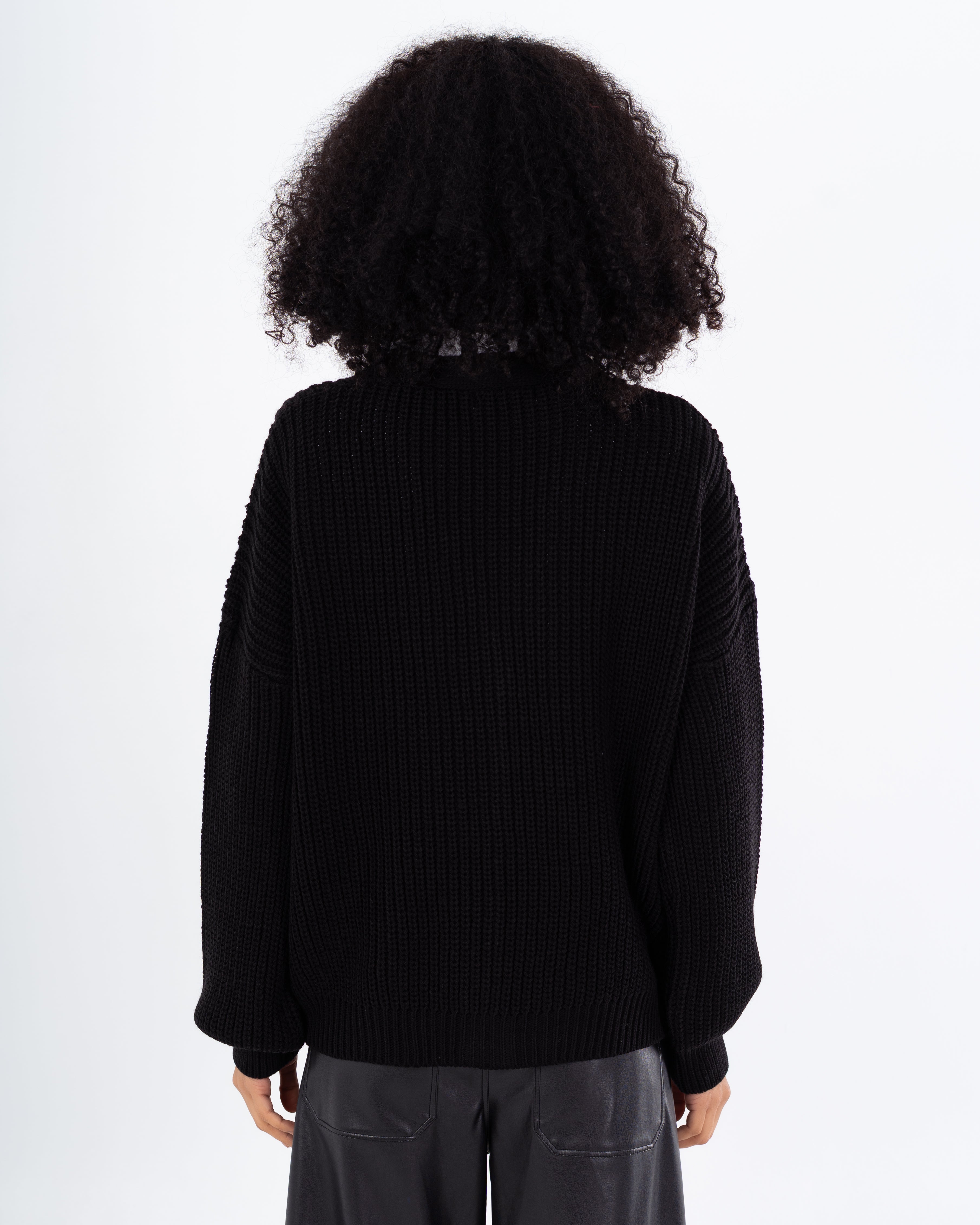 كارديجان واسع الرقبة – (4 أزرار)