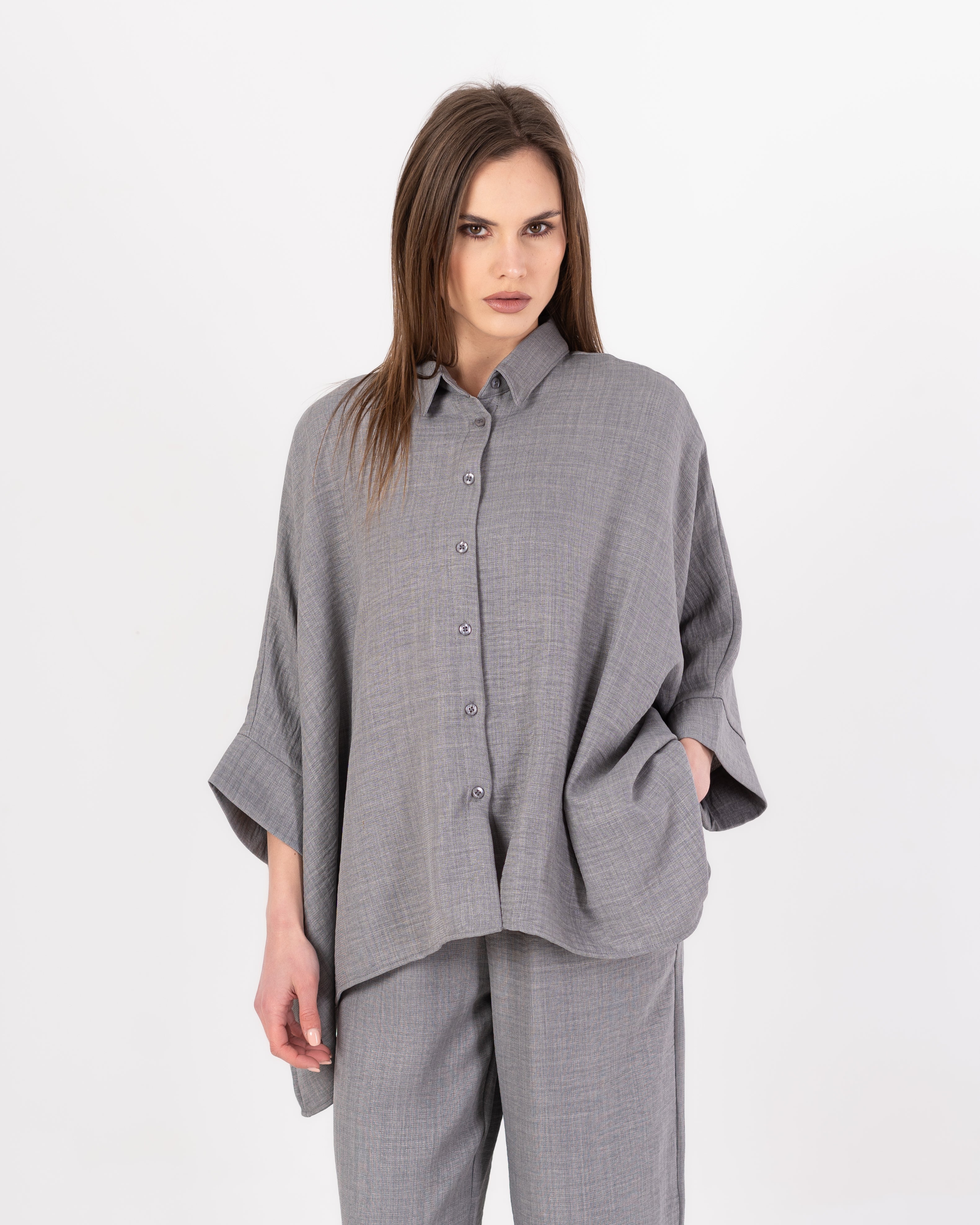 shirt - Wide linen