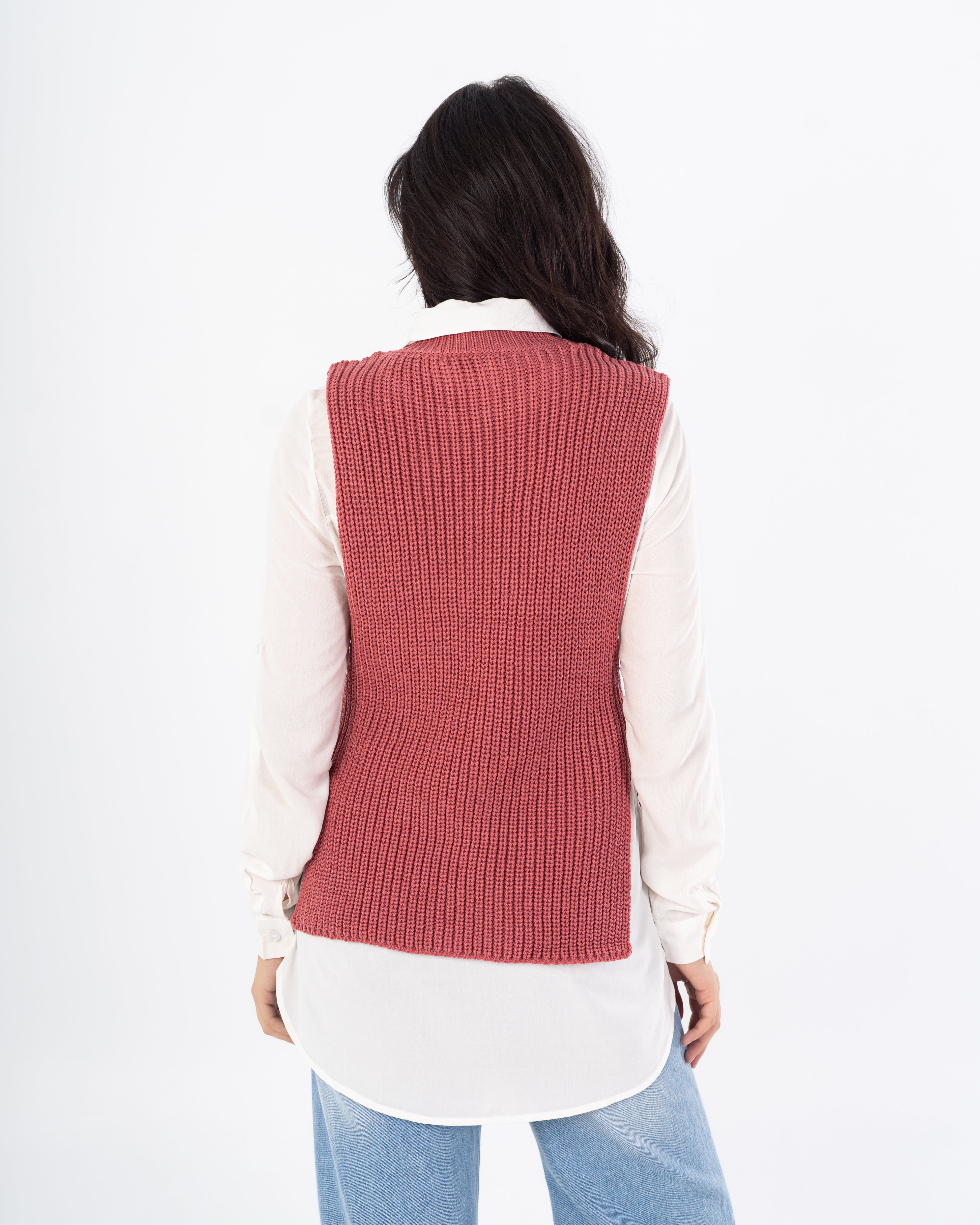 سترة عادية – مفتوحة من الجانب (مع حزام)