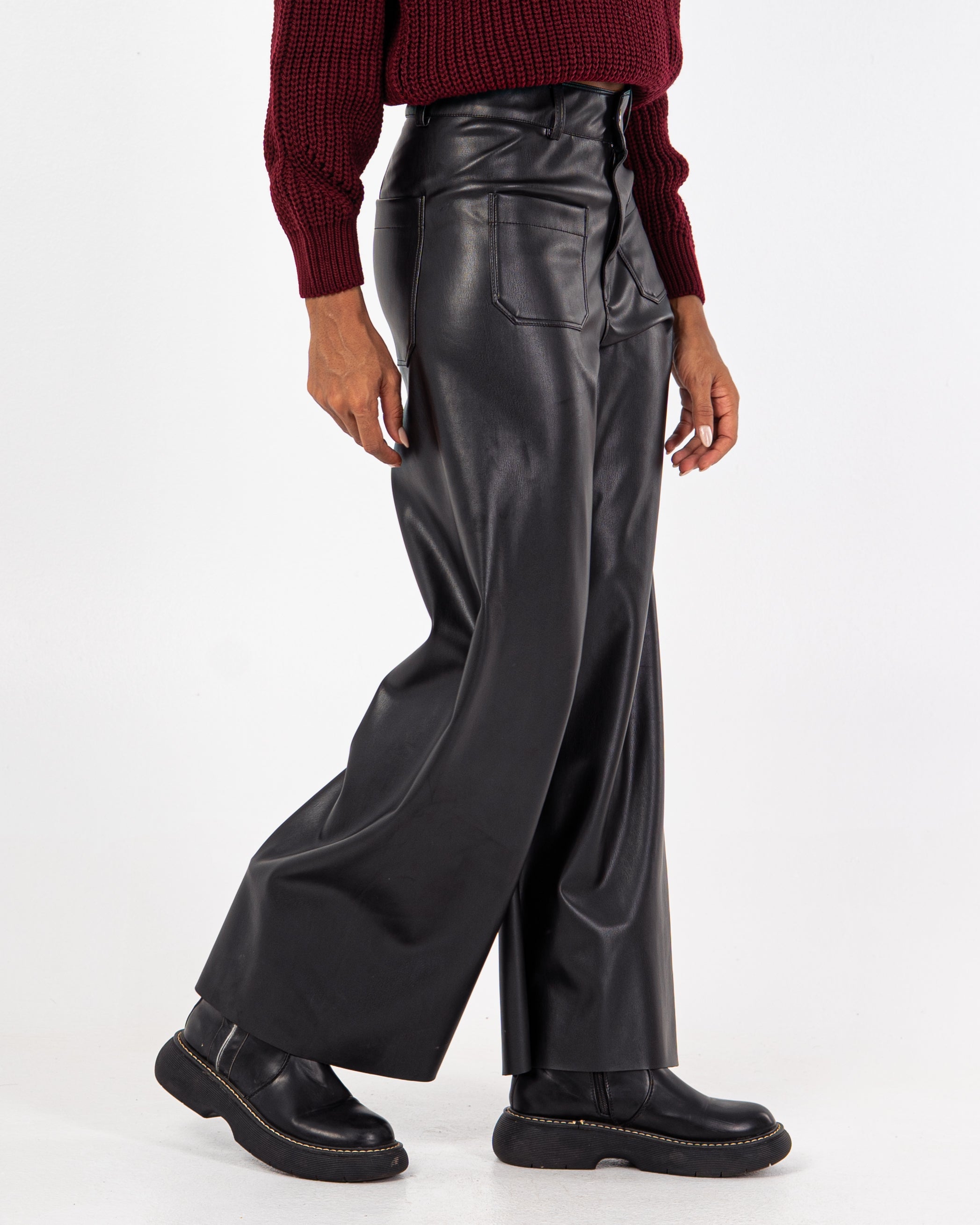 Leather Trouser – (2-Front Pockets)