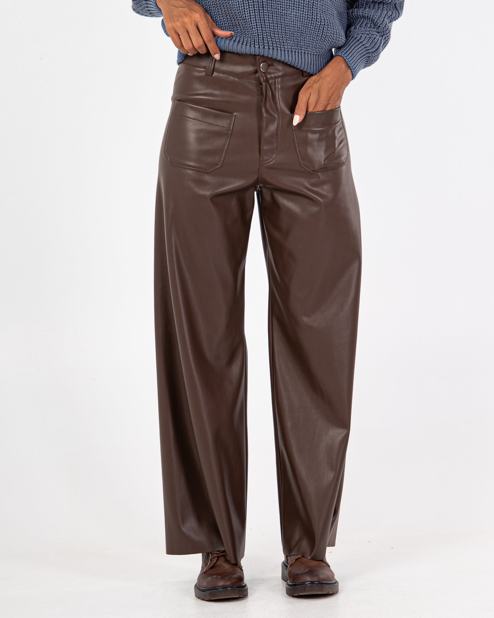 Leather Trouser – (2-Front Pockets)