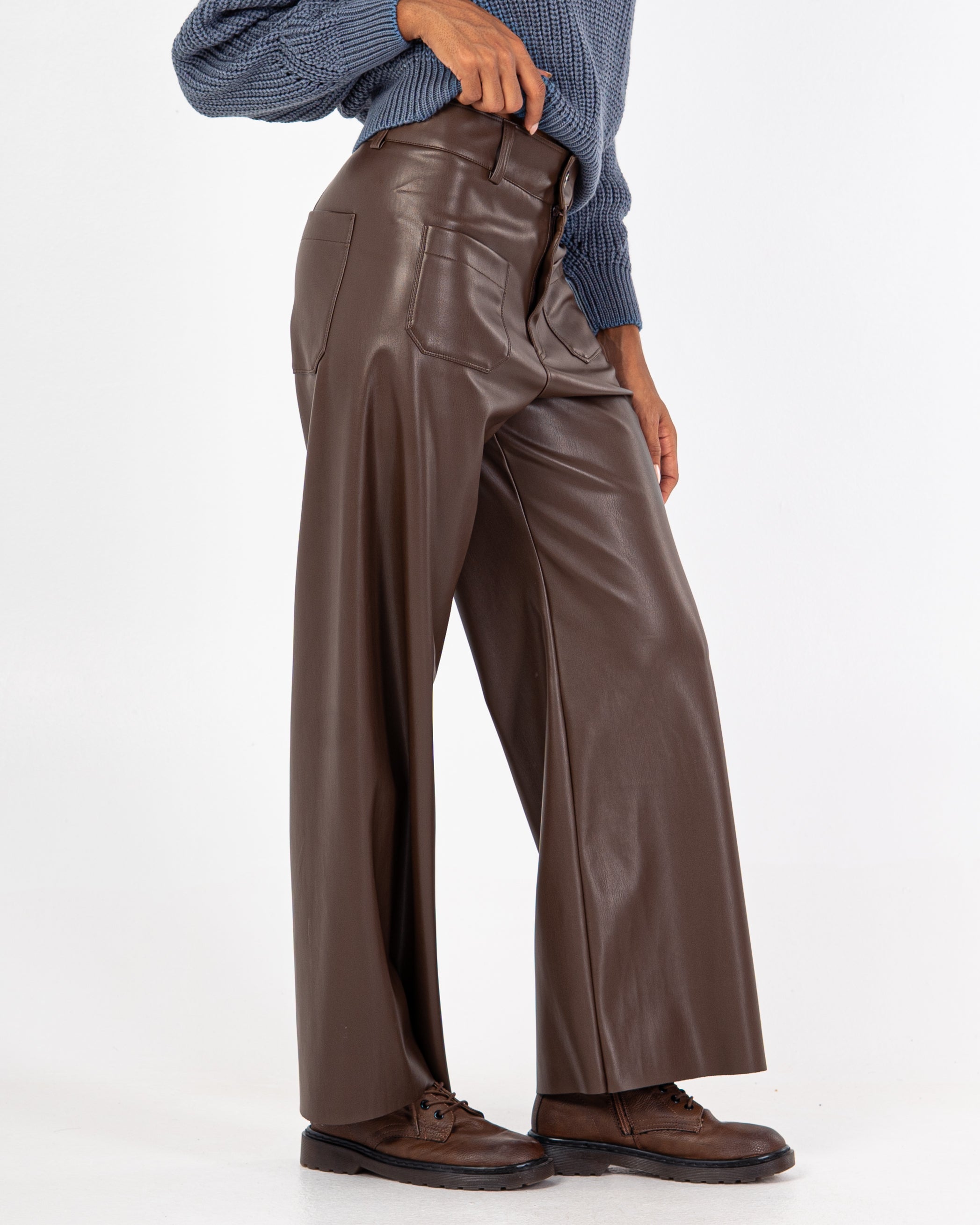 Leather Trouser – (2-Front Pockets)