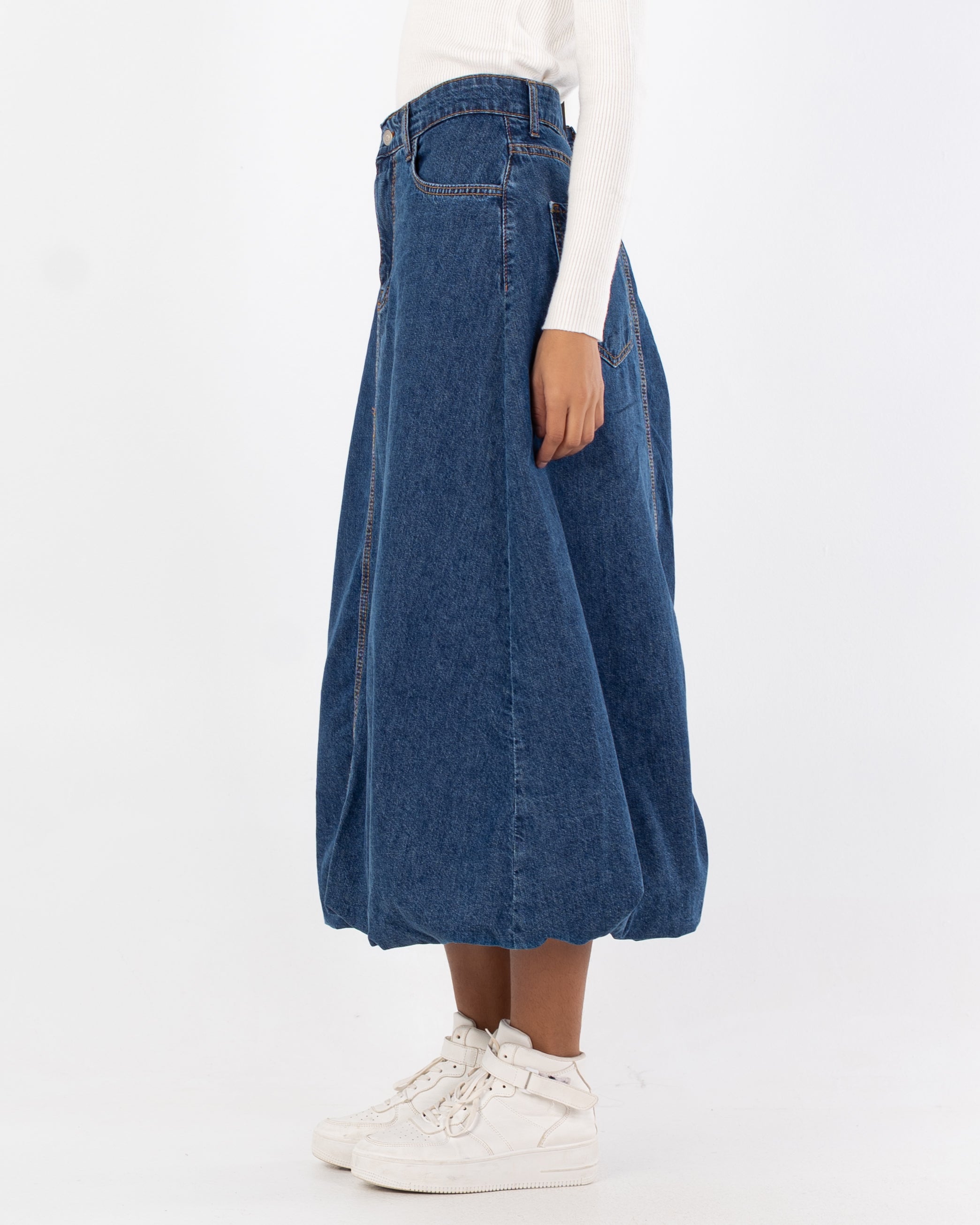 Denim Skirt – (2-Pockets)