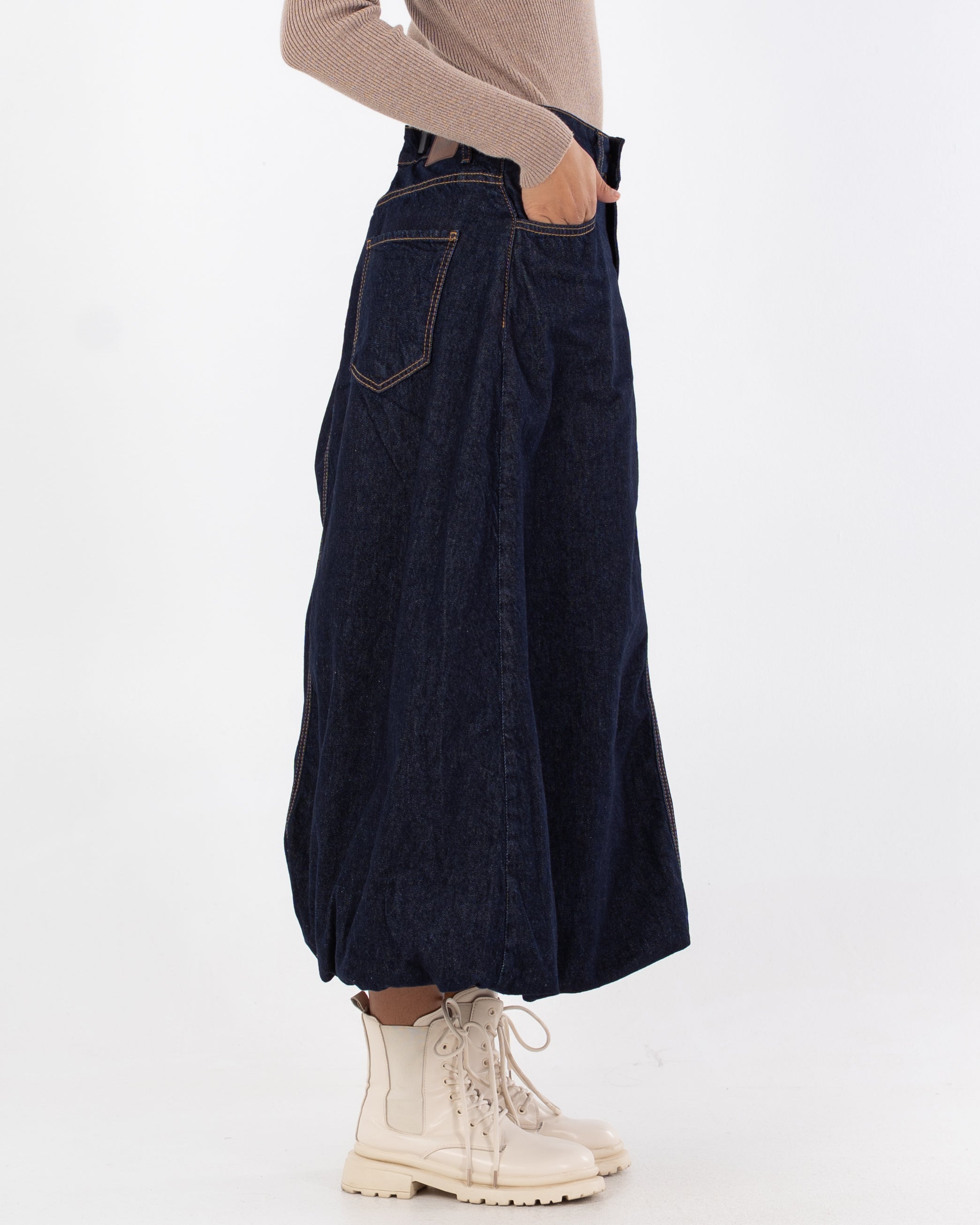 Denim Skirt – (2-Pockets)