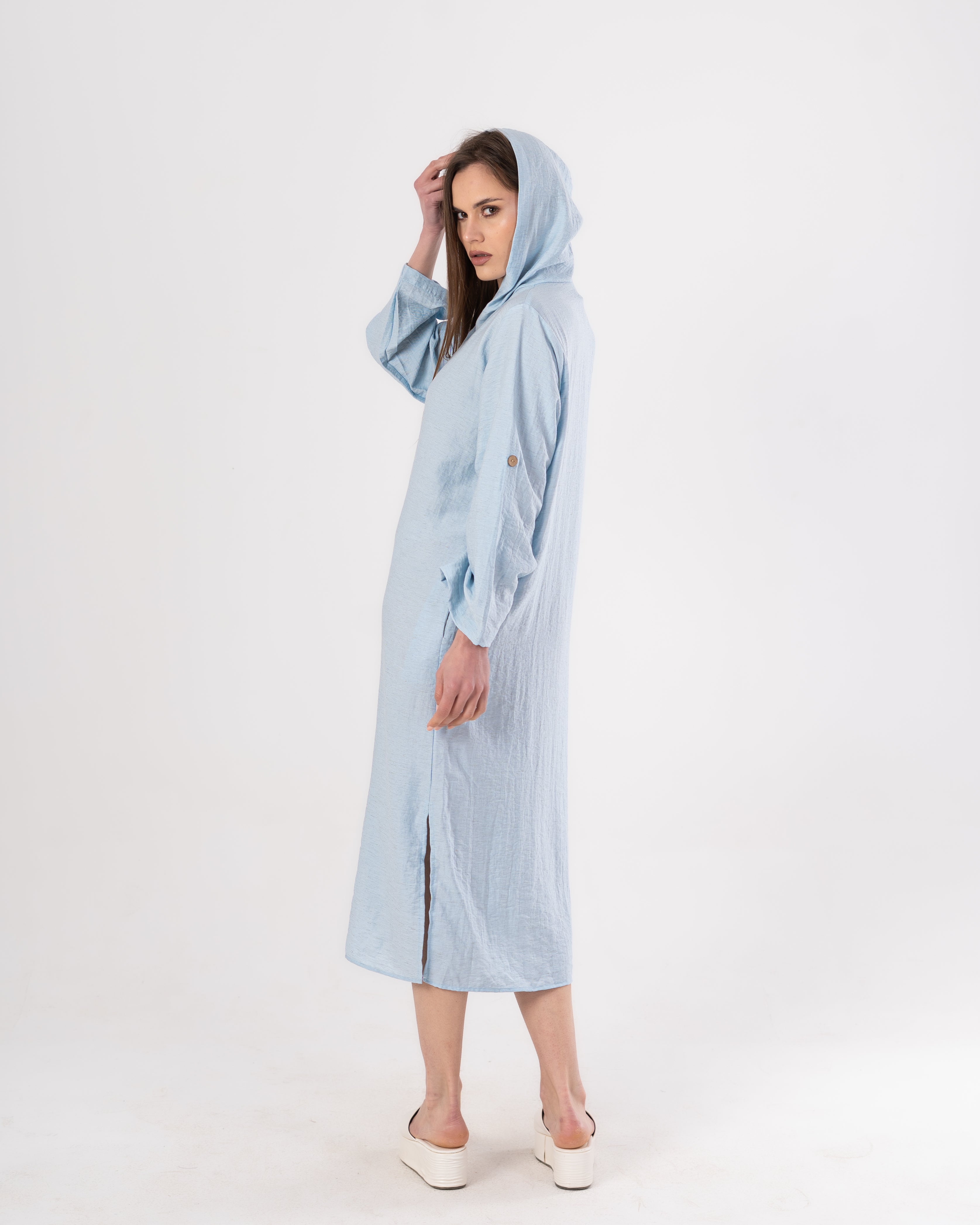 dress Short - cape linen