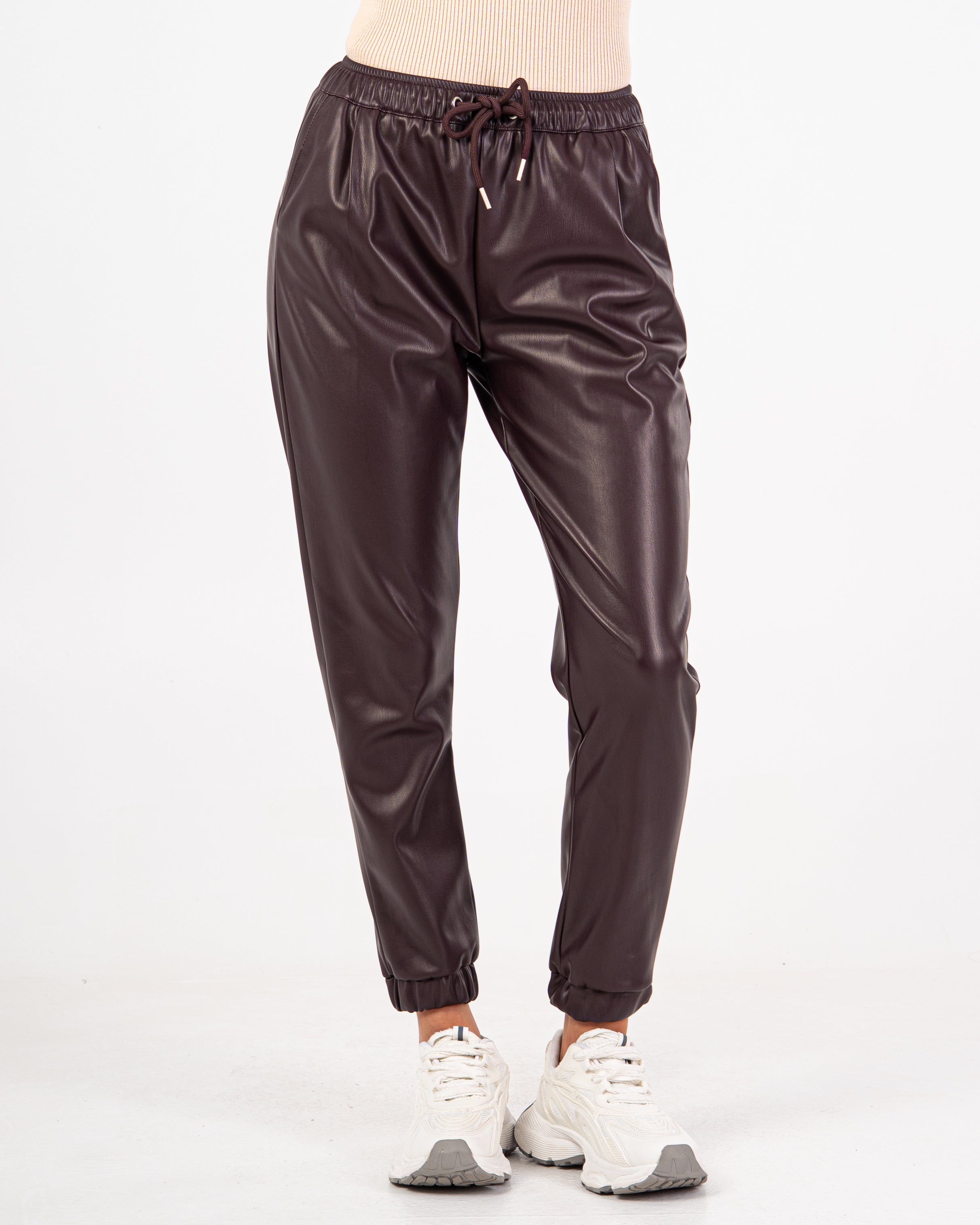 Leather Trouser – Elastic Leg