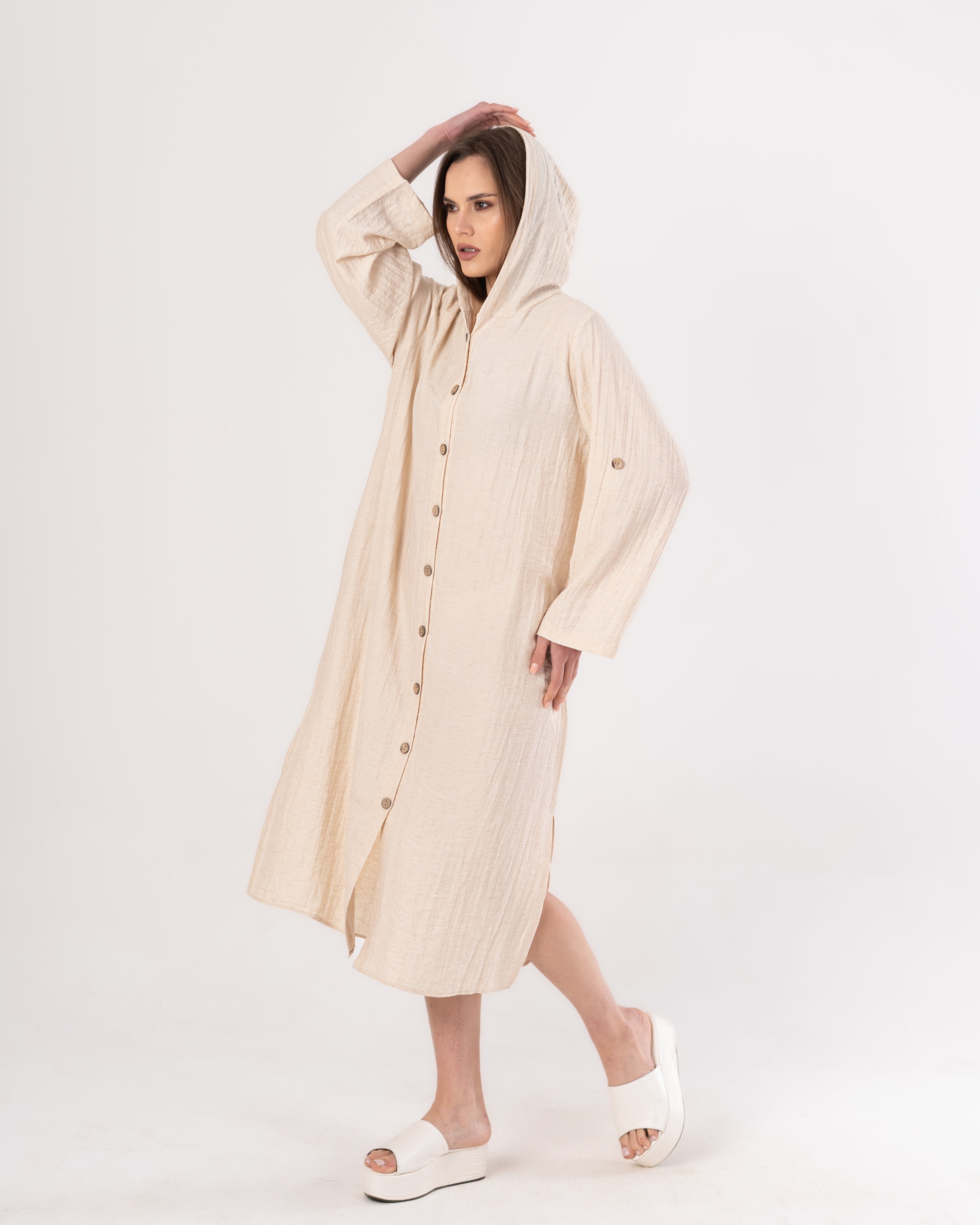 dress Short - cape linen