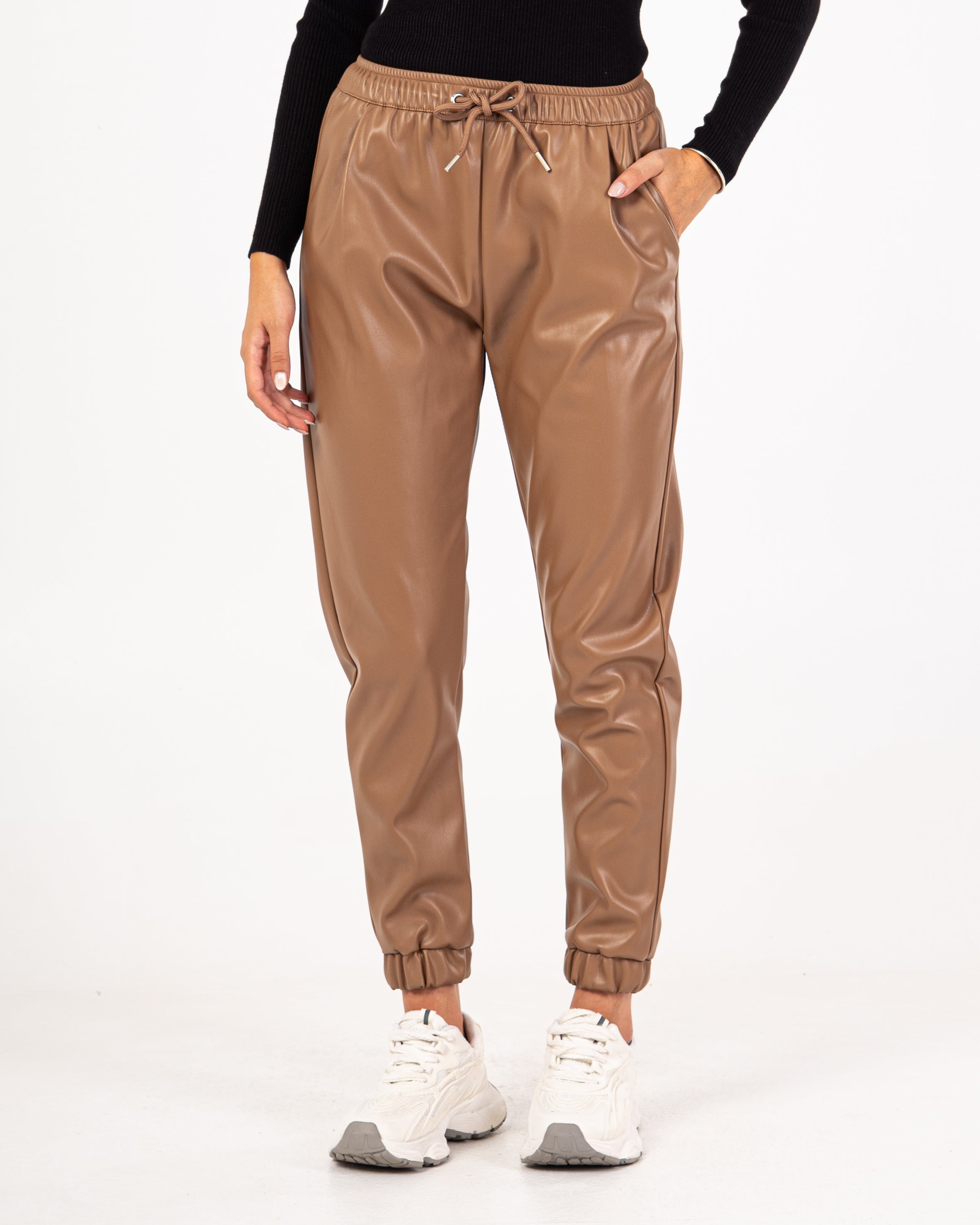 Leather Trouser – Elastic Leg