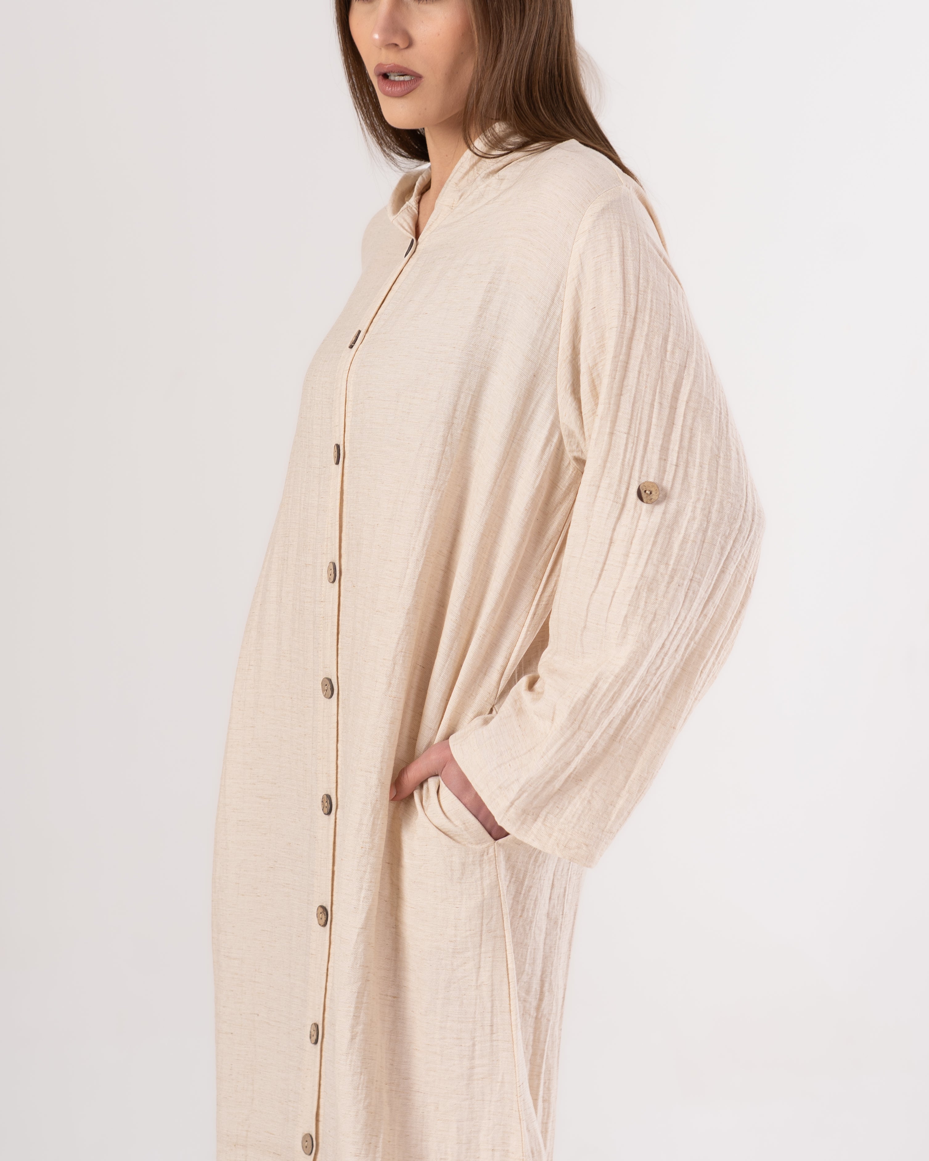 dress Short - cape linen