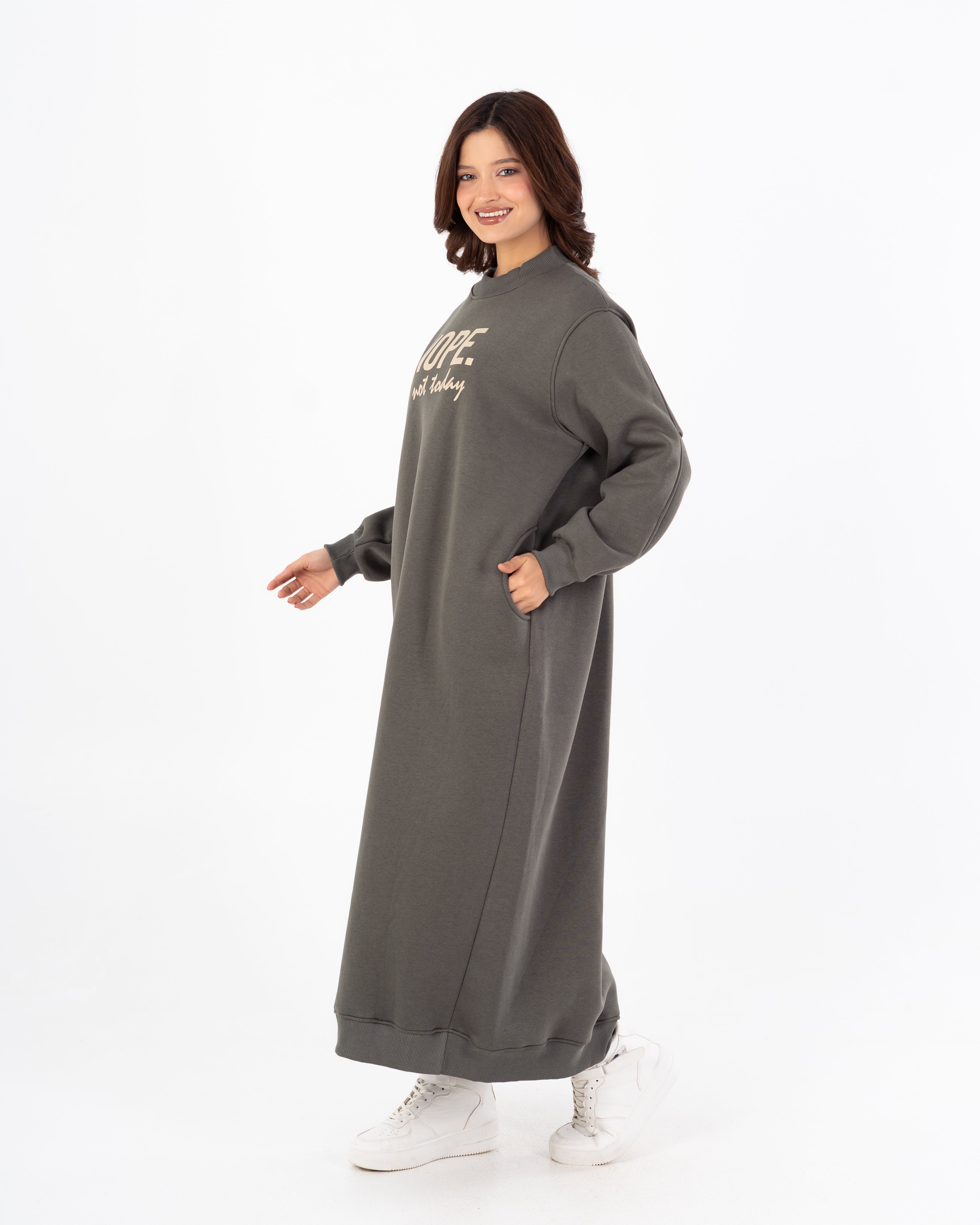 فستان ميلتون – نص على الصدر (طويل)