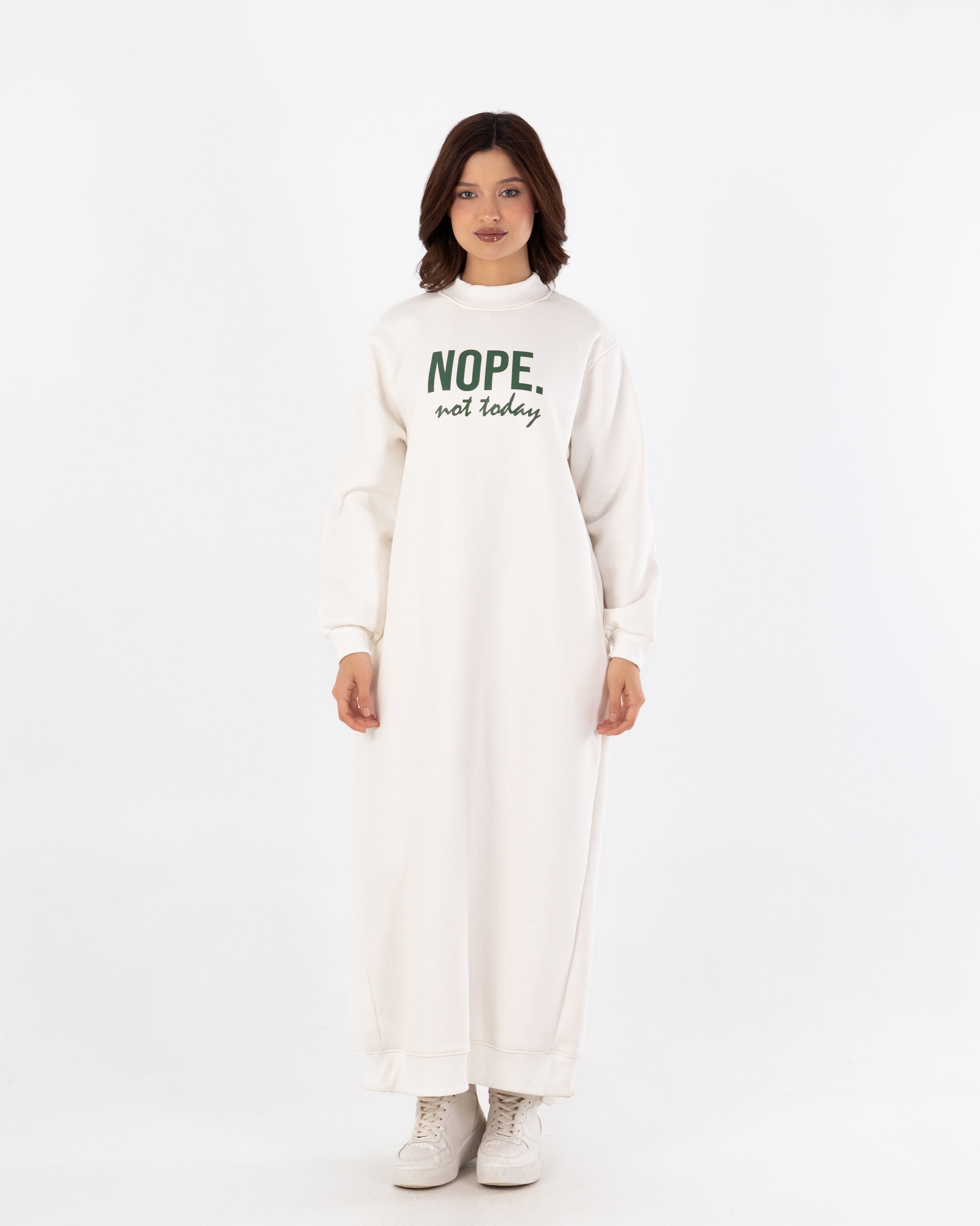 فستان ميلتون – نص على الصدر (طويل)