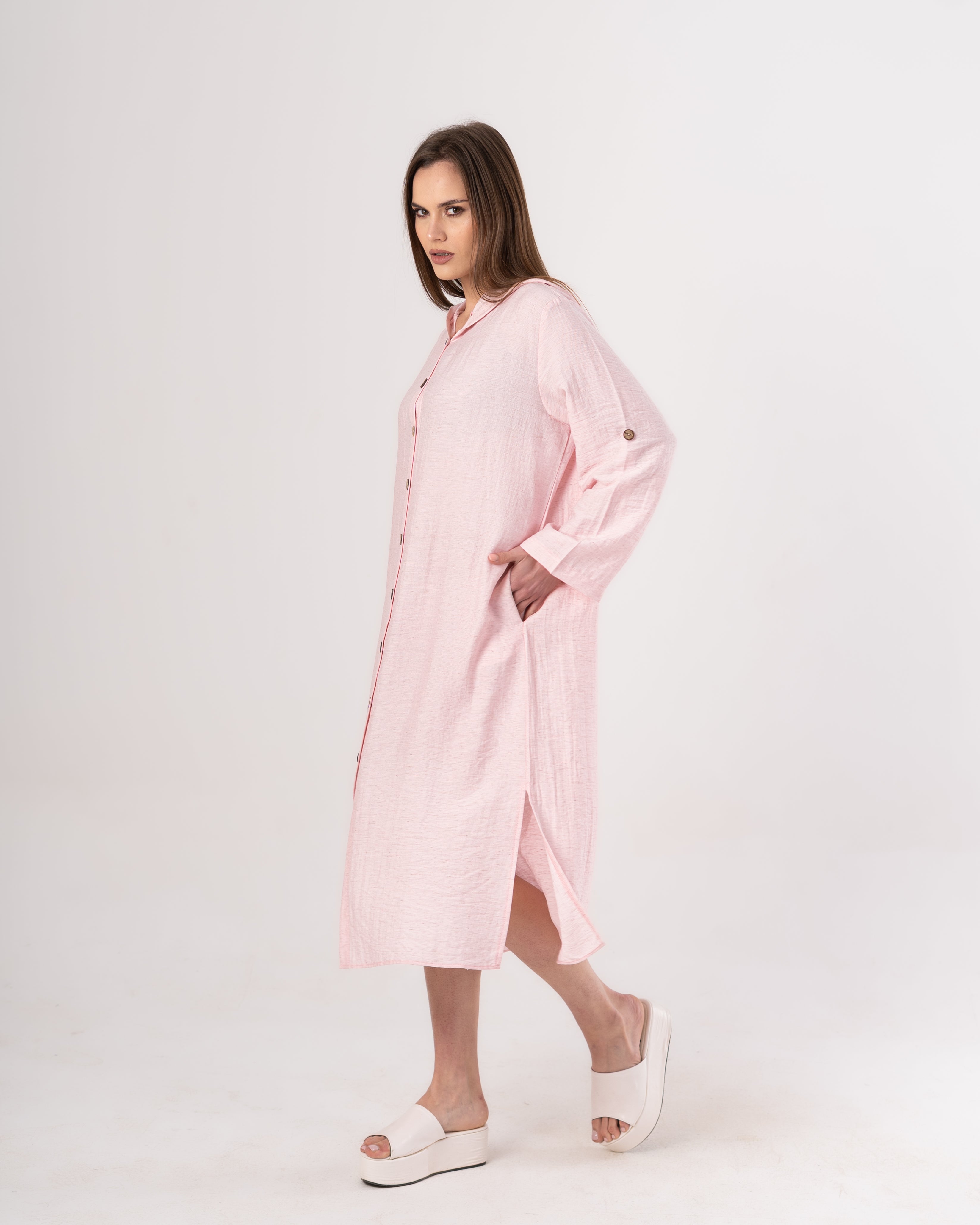 dress Short - cape linen