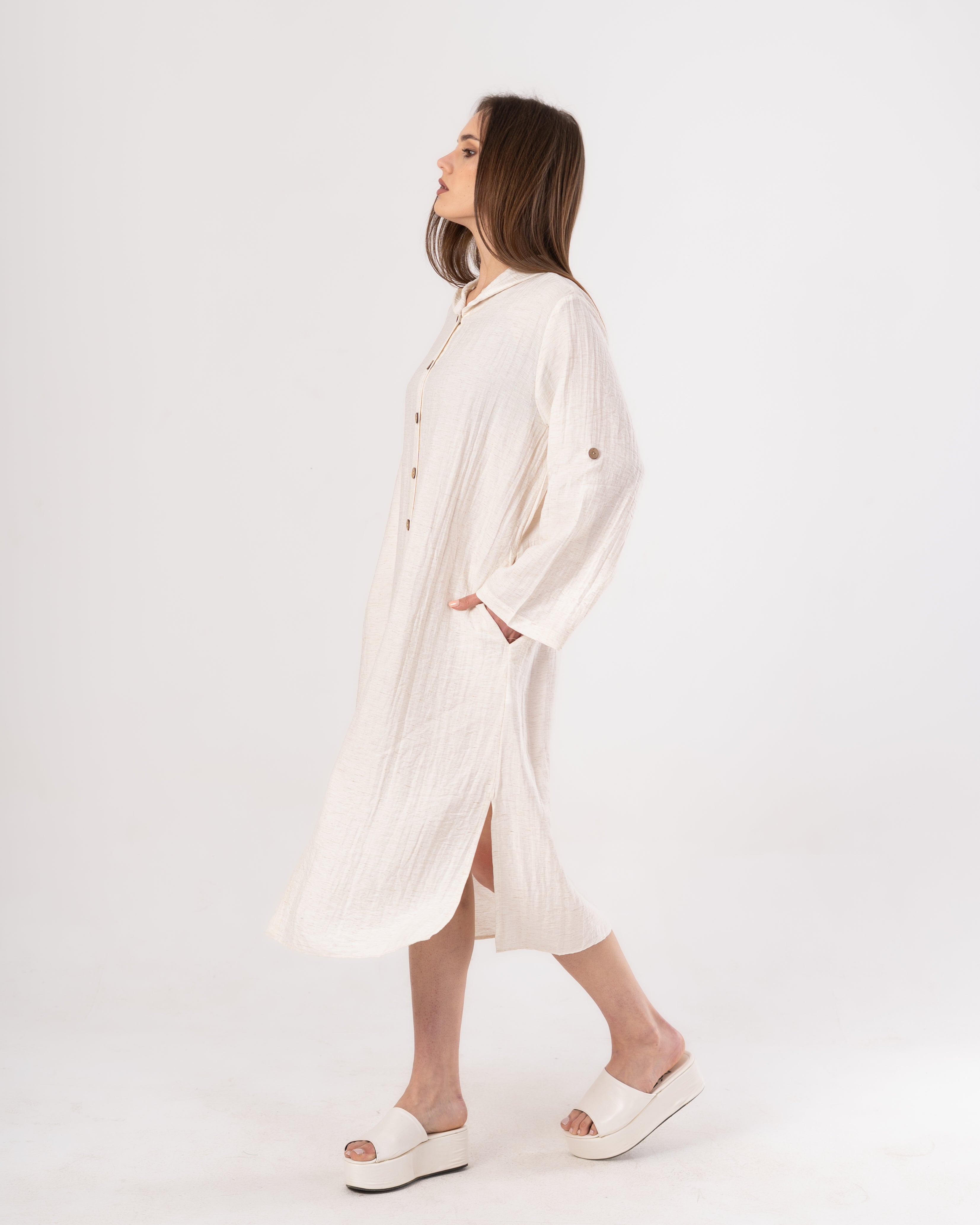 dress Short - cape linen