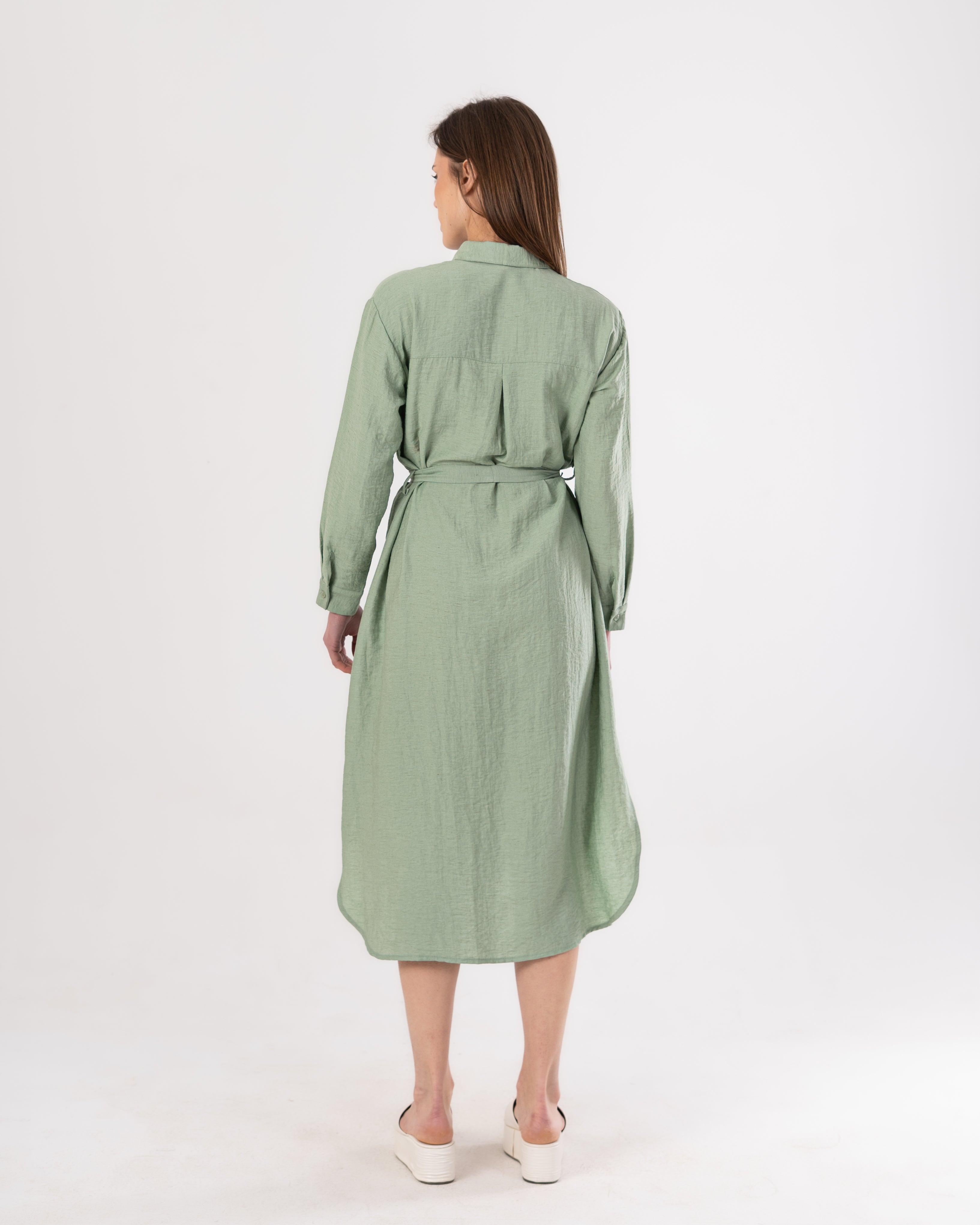 dress - Short (linen with tie)