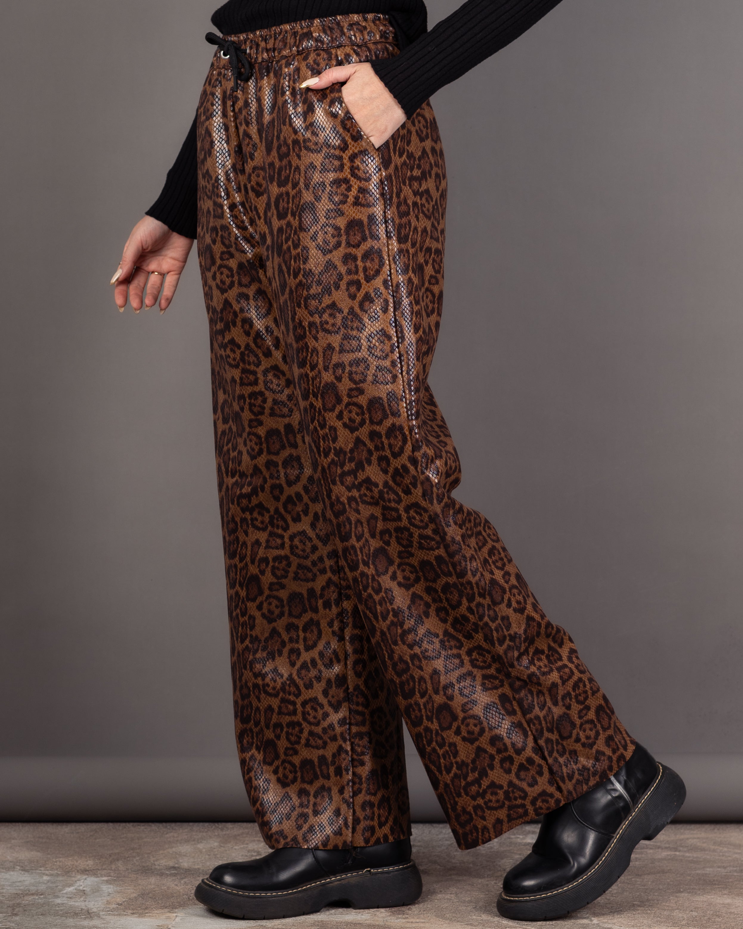 Tiger Print - Boyfriend Trouser