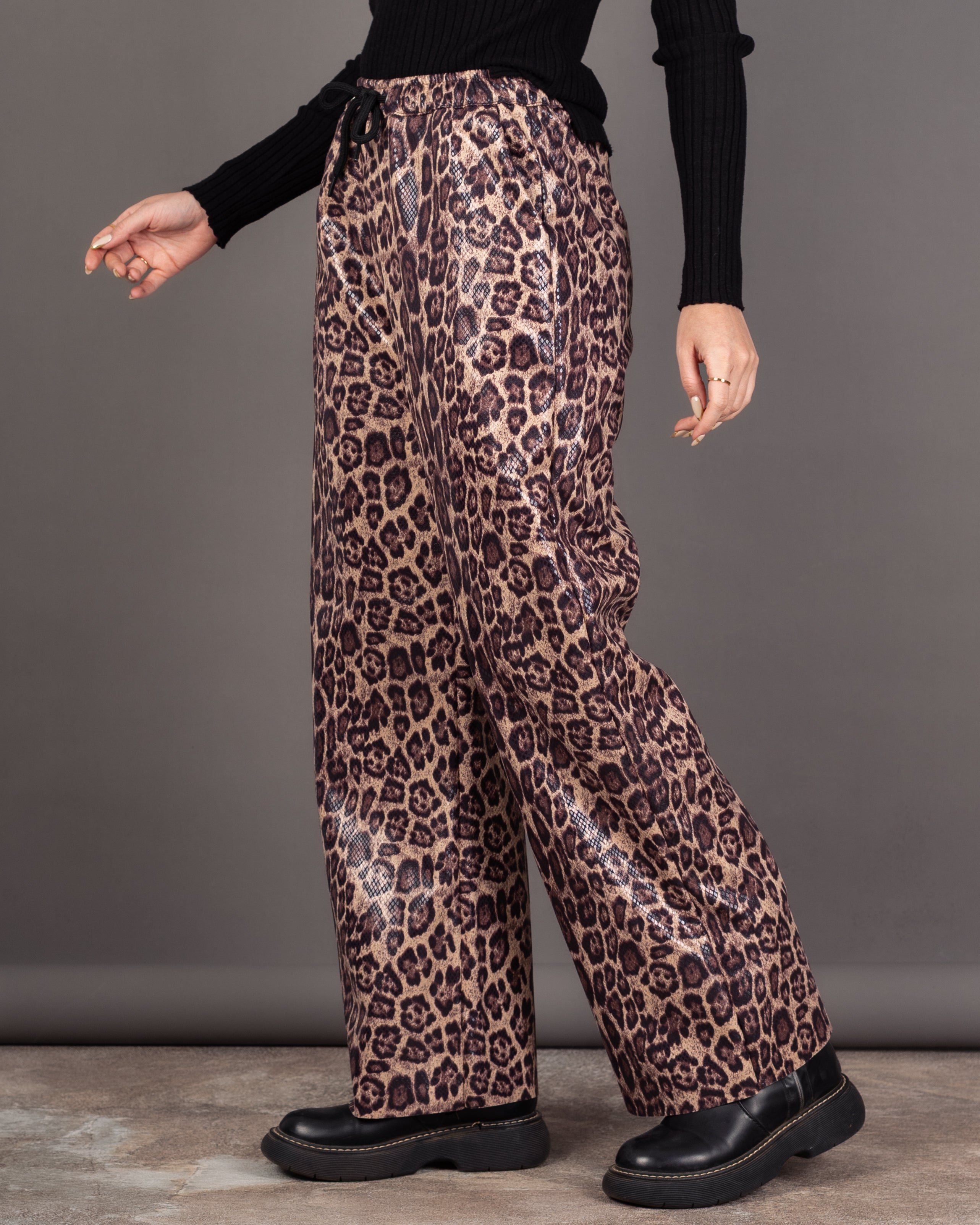 Tiger Print - Boyfriend Trouser