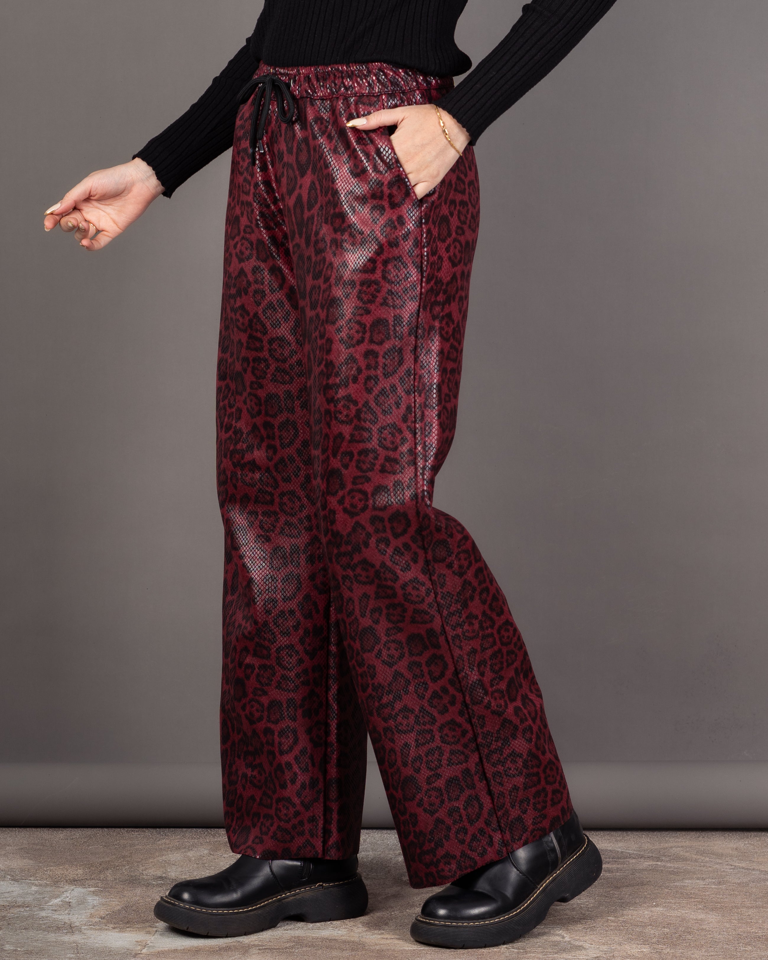 Tiger Print - Boyfriend Trouser