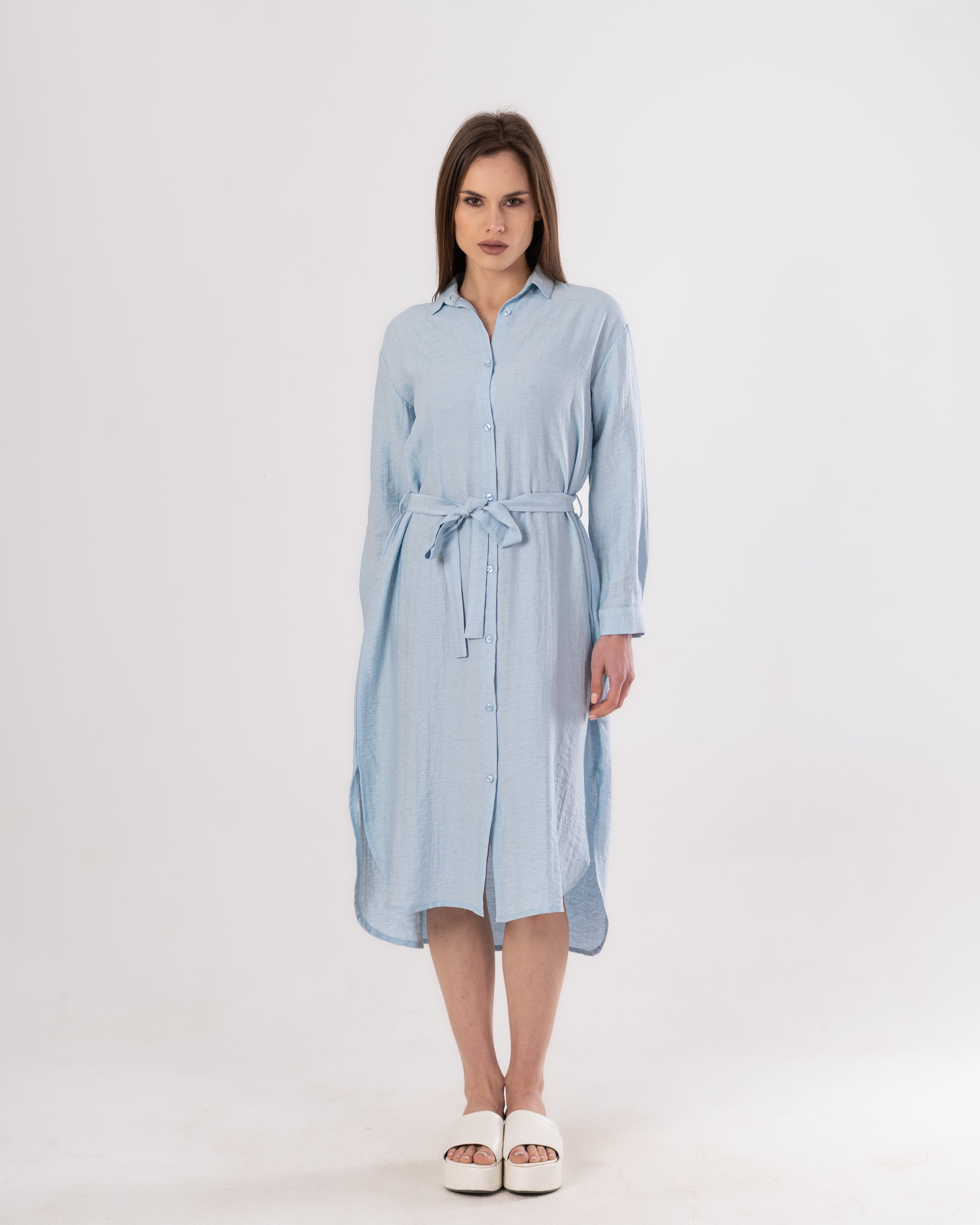 dress - Short (linen with tie)