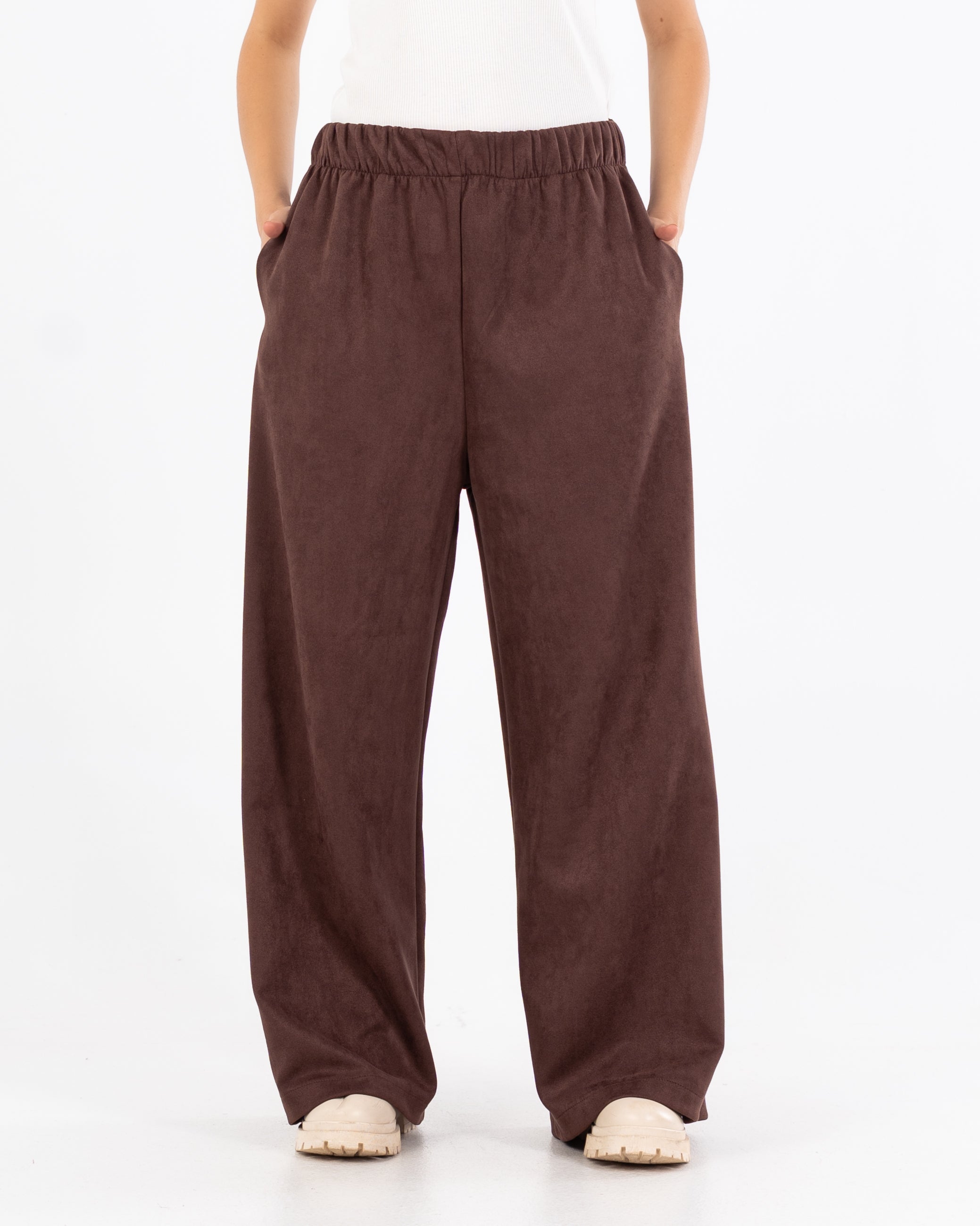 بنطلون سادة (ألوان) - واسع الساق