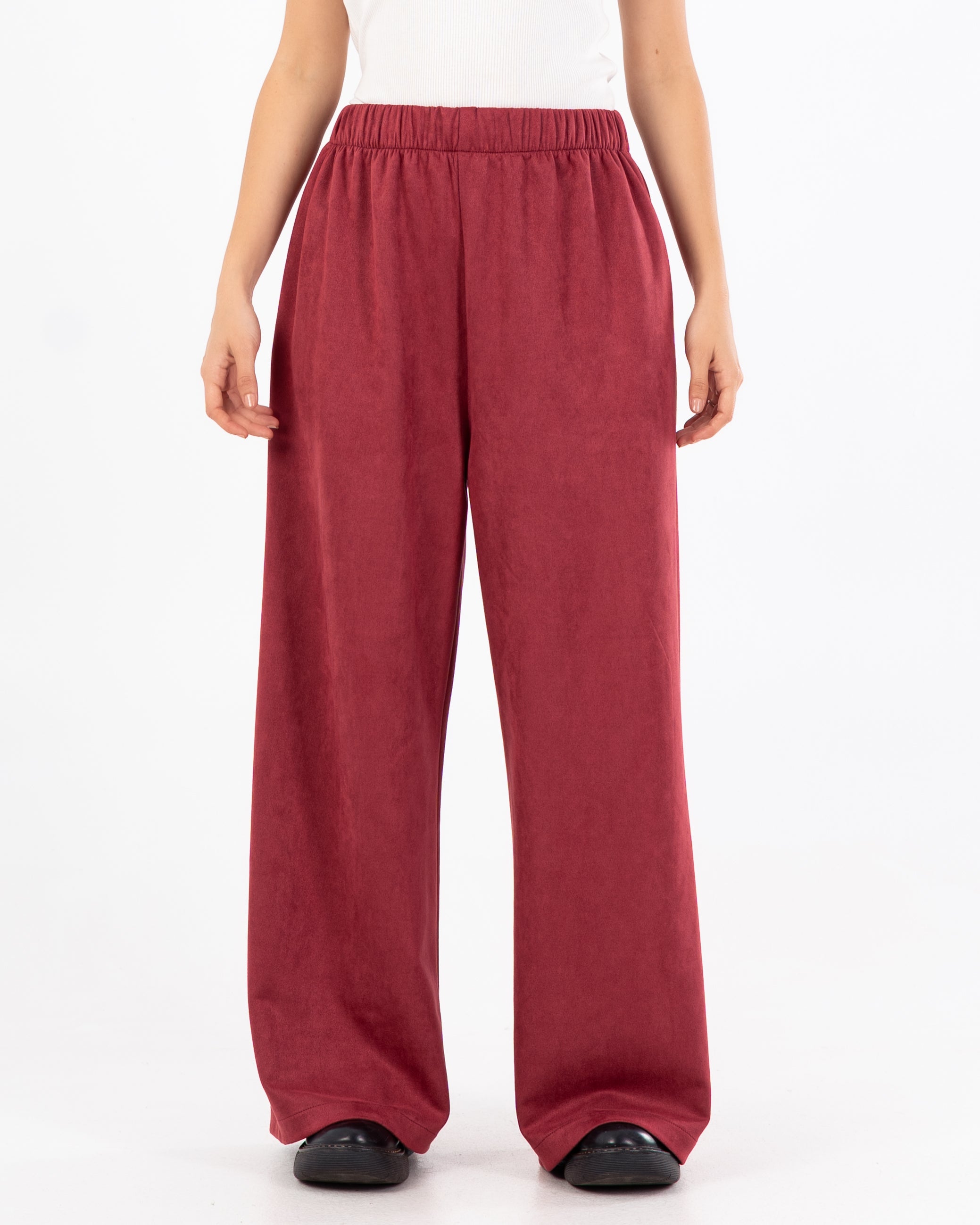 بنطلون سادة (ألوان) - واسع الساق