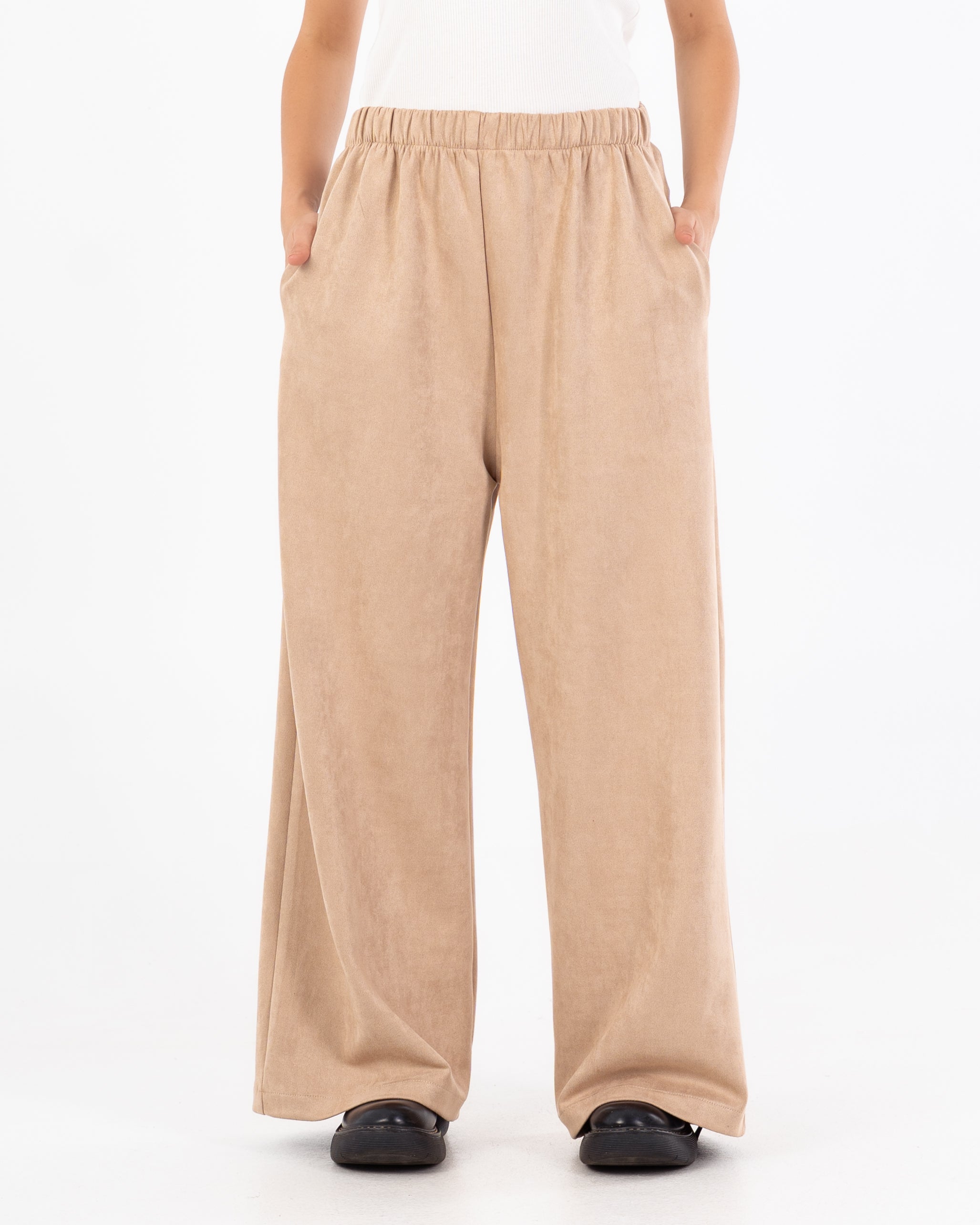 بنطلون سادة (ألوان) - واسع الساق