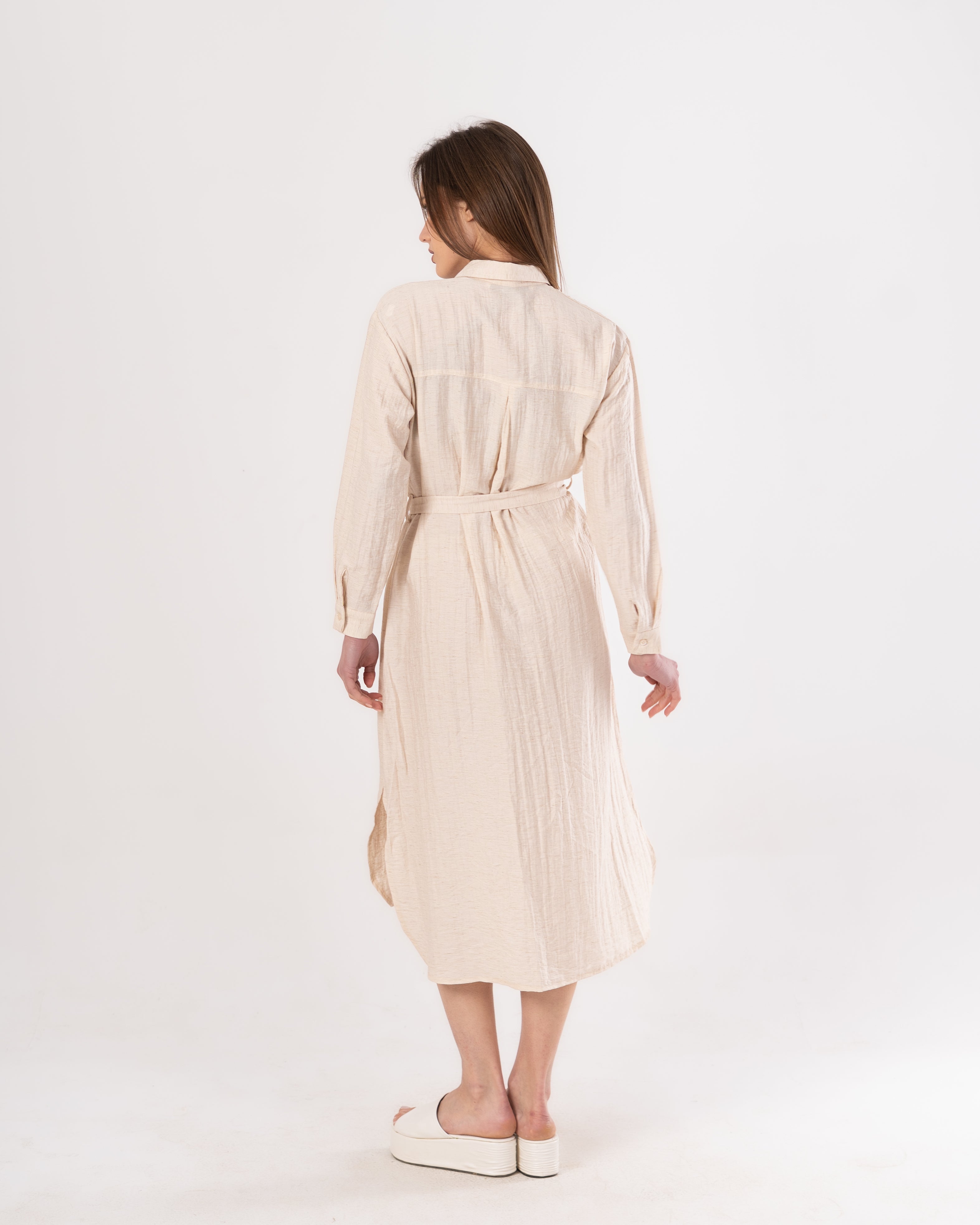 dress - Short (linen with tie)