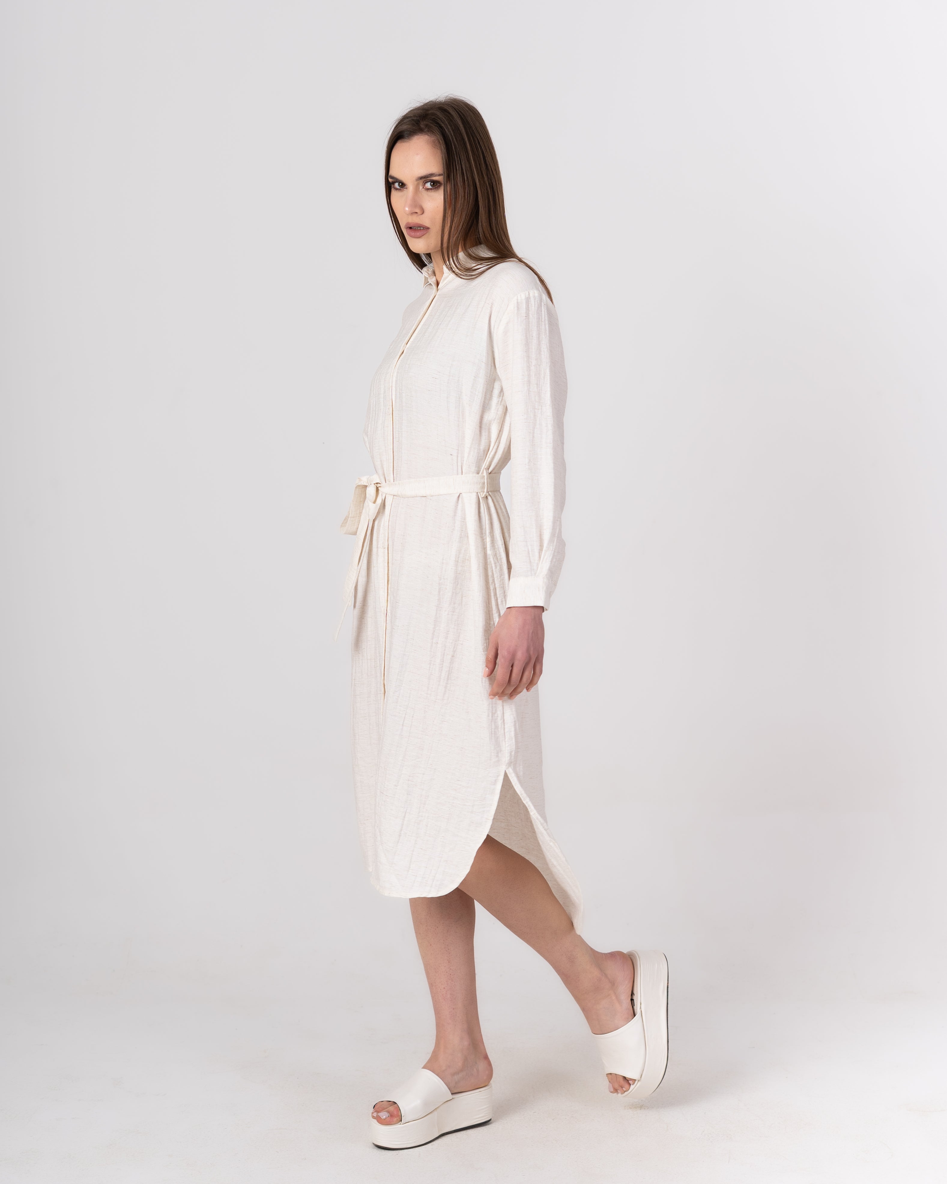 dress - Short (linen with tie)