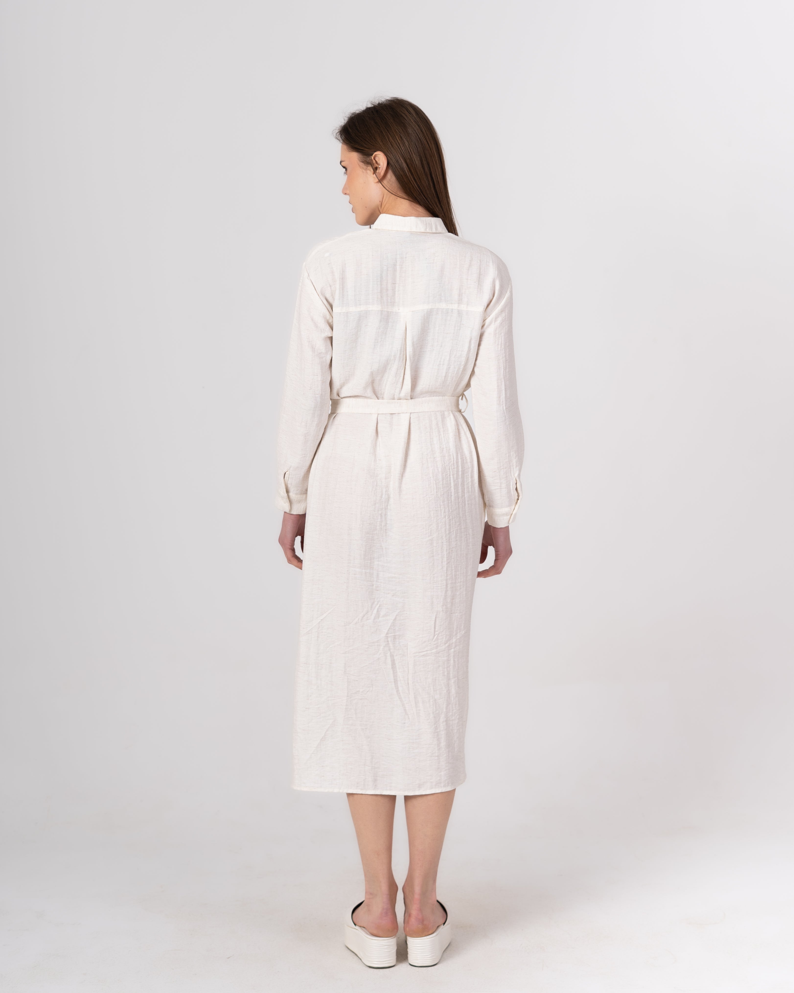 dress - Short (linen with tie)