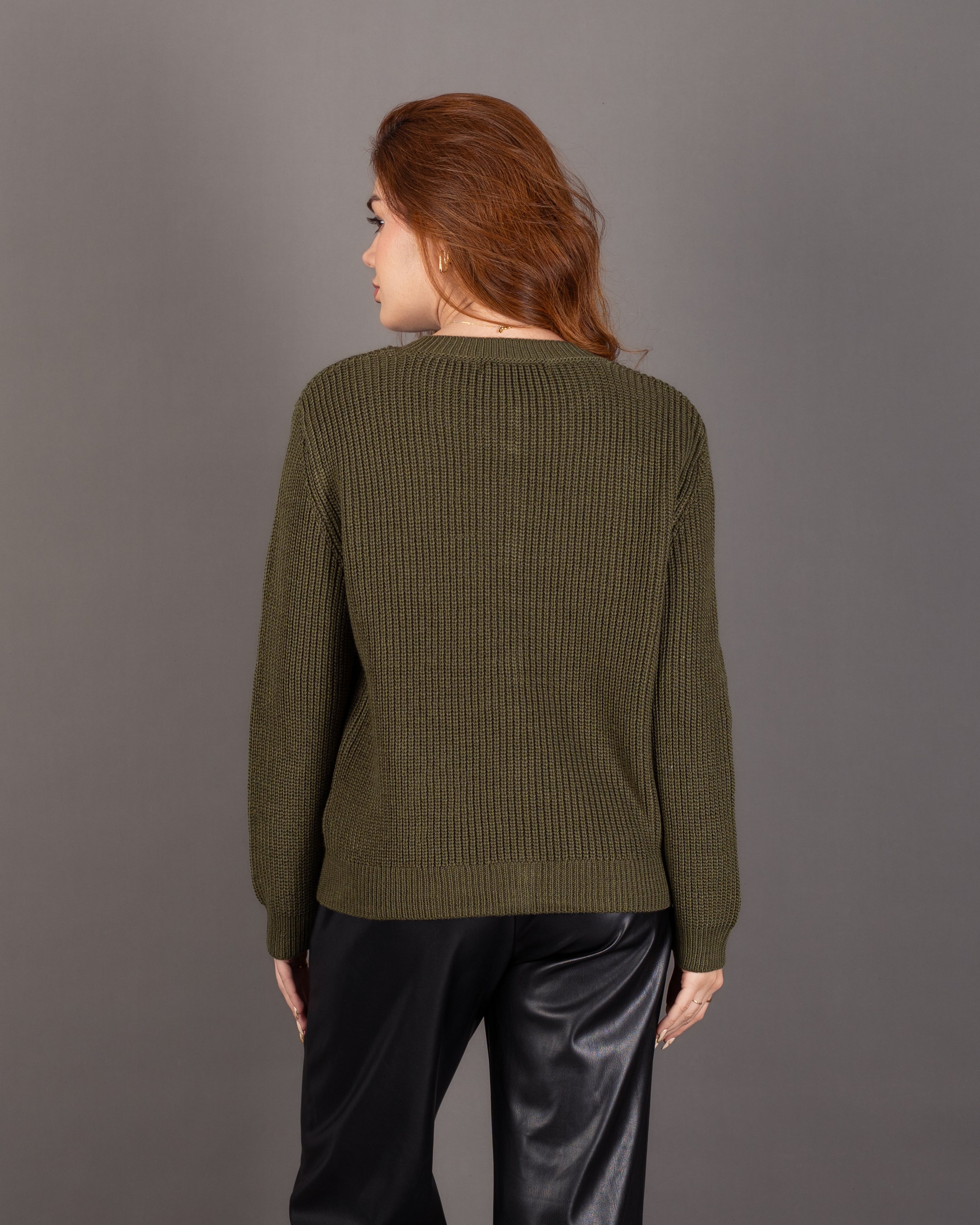 Knitwear Cardigan - With Gold Buttons