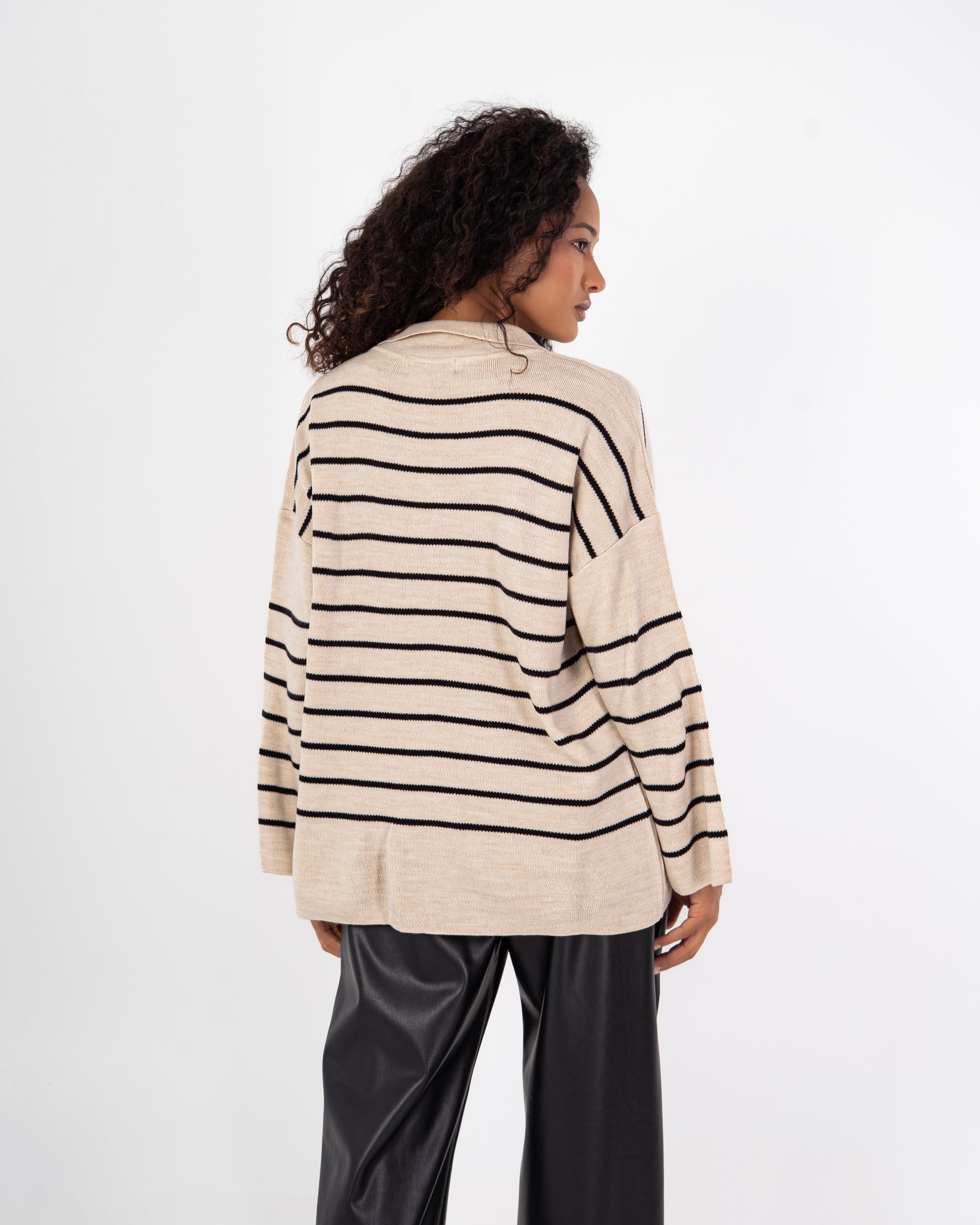 Knitwear Pullover – Horizontal Stripes
